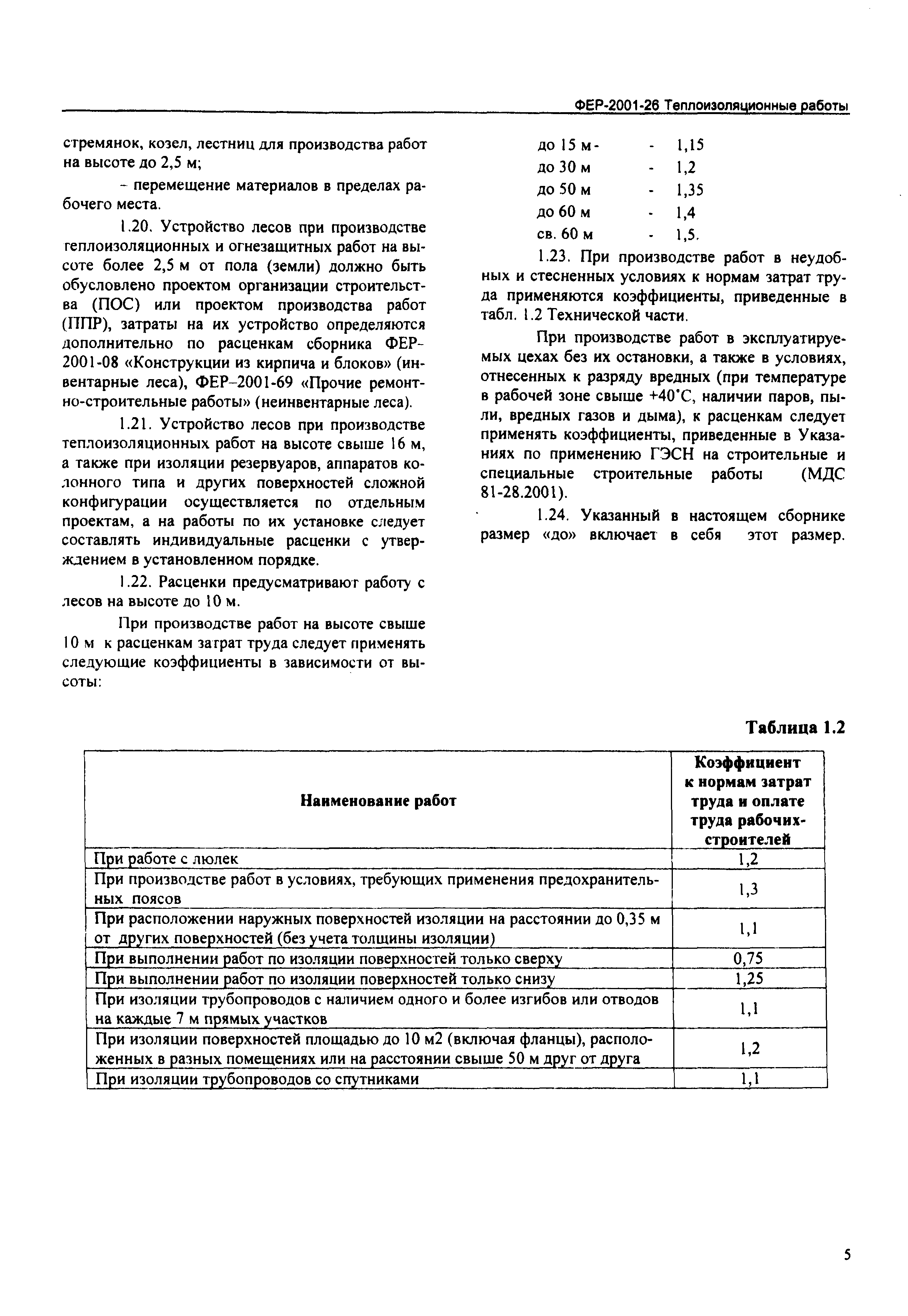 Скачать ФЕР 2001-26 Теплоизоляционные работы (редакция 2003 г.).  Теплоизоляционные работы. Федеральные единичные расценки на строительные  работы