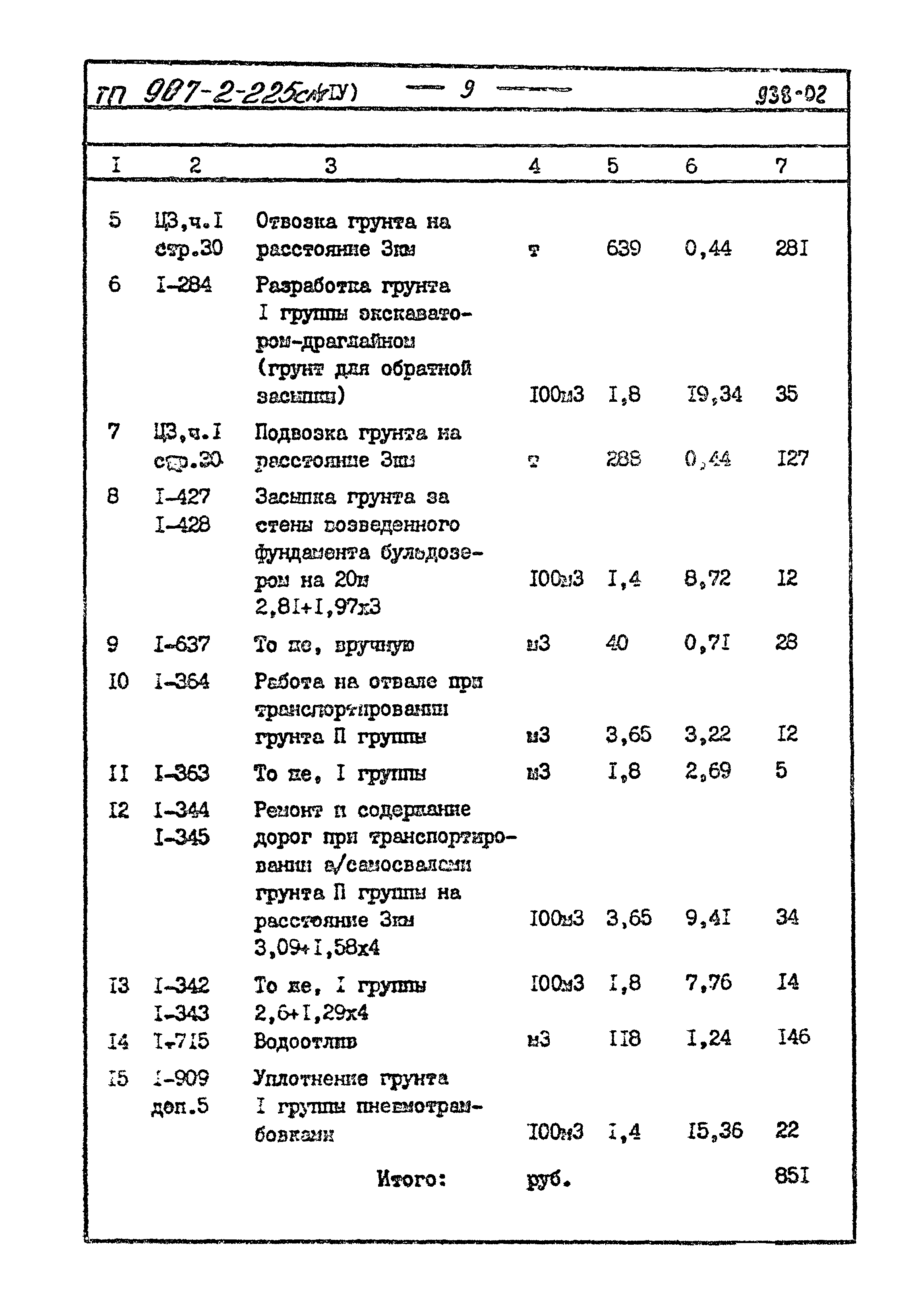 Типовой проект 907-2-225см