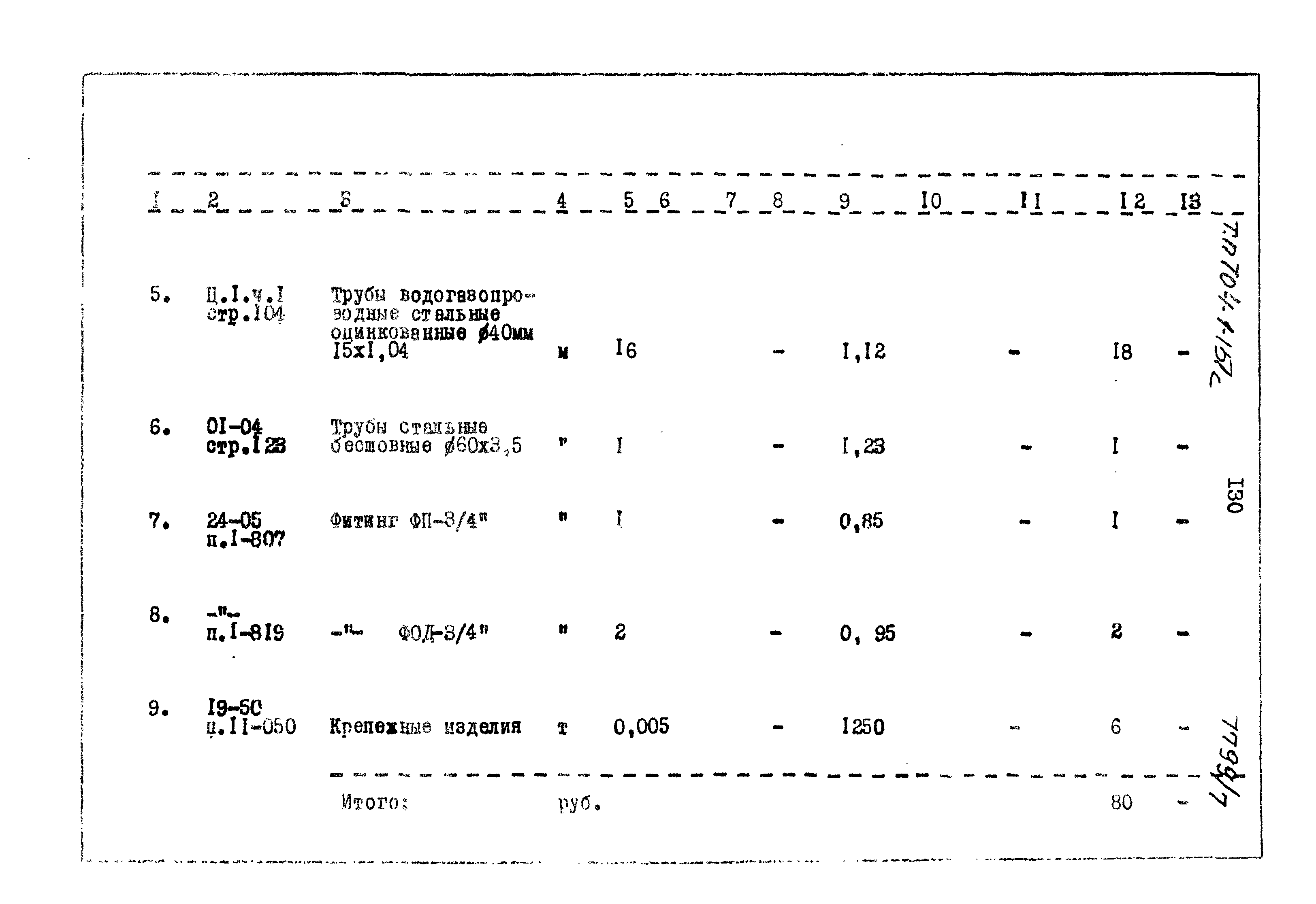 Типовой проект 704-1-151с