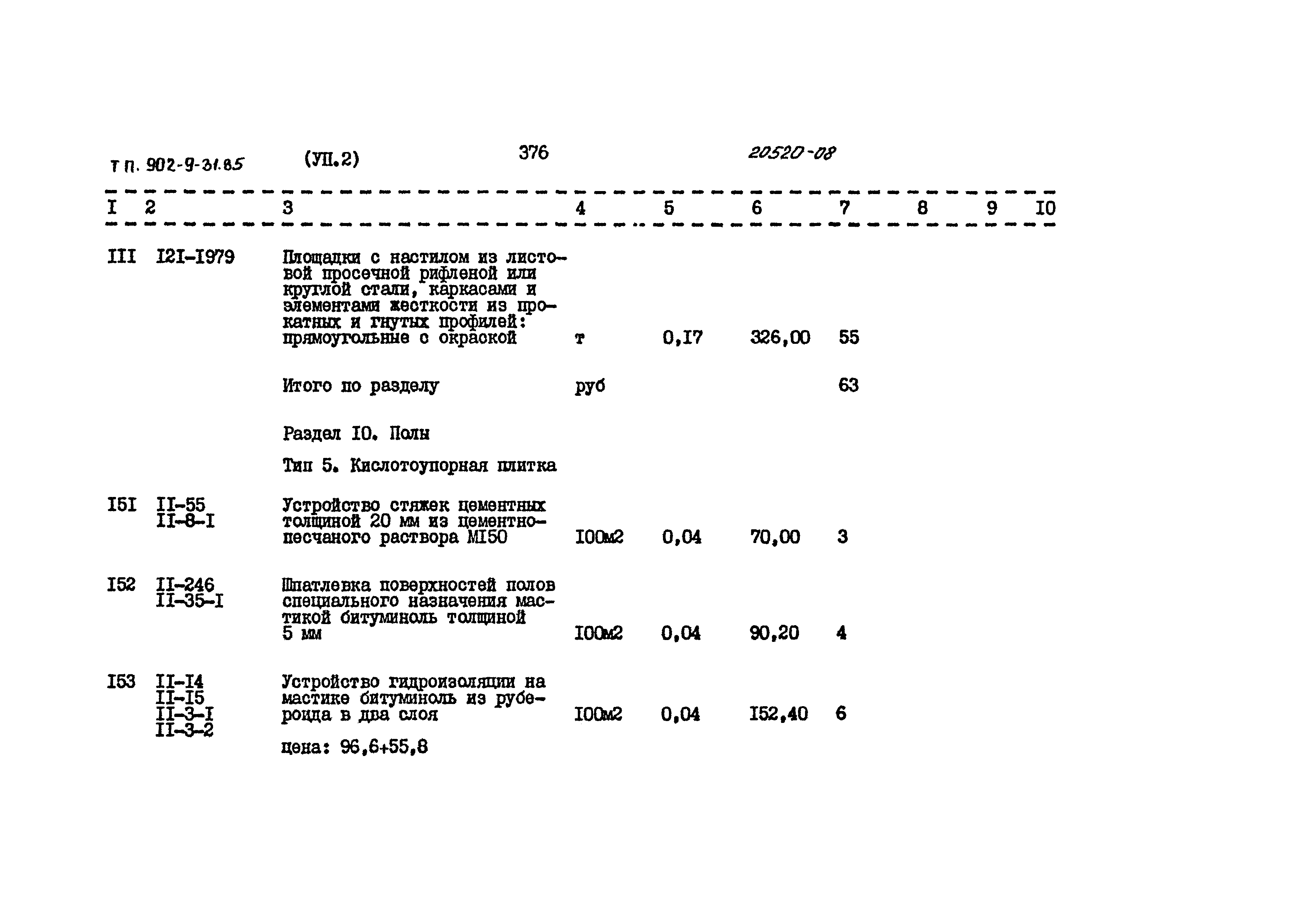 Типовой проект 902-9-31.85