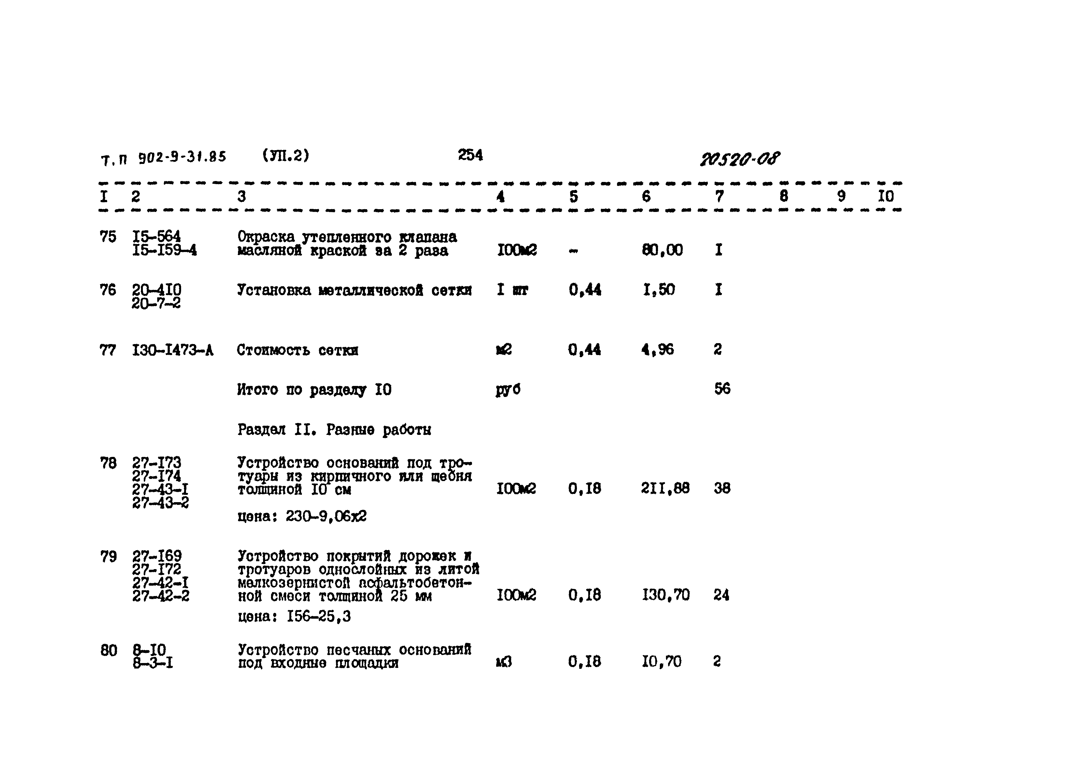 Типовой проект 902-9-31.85