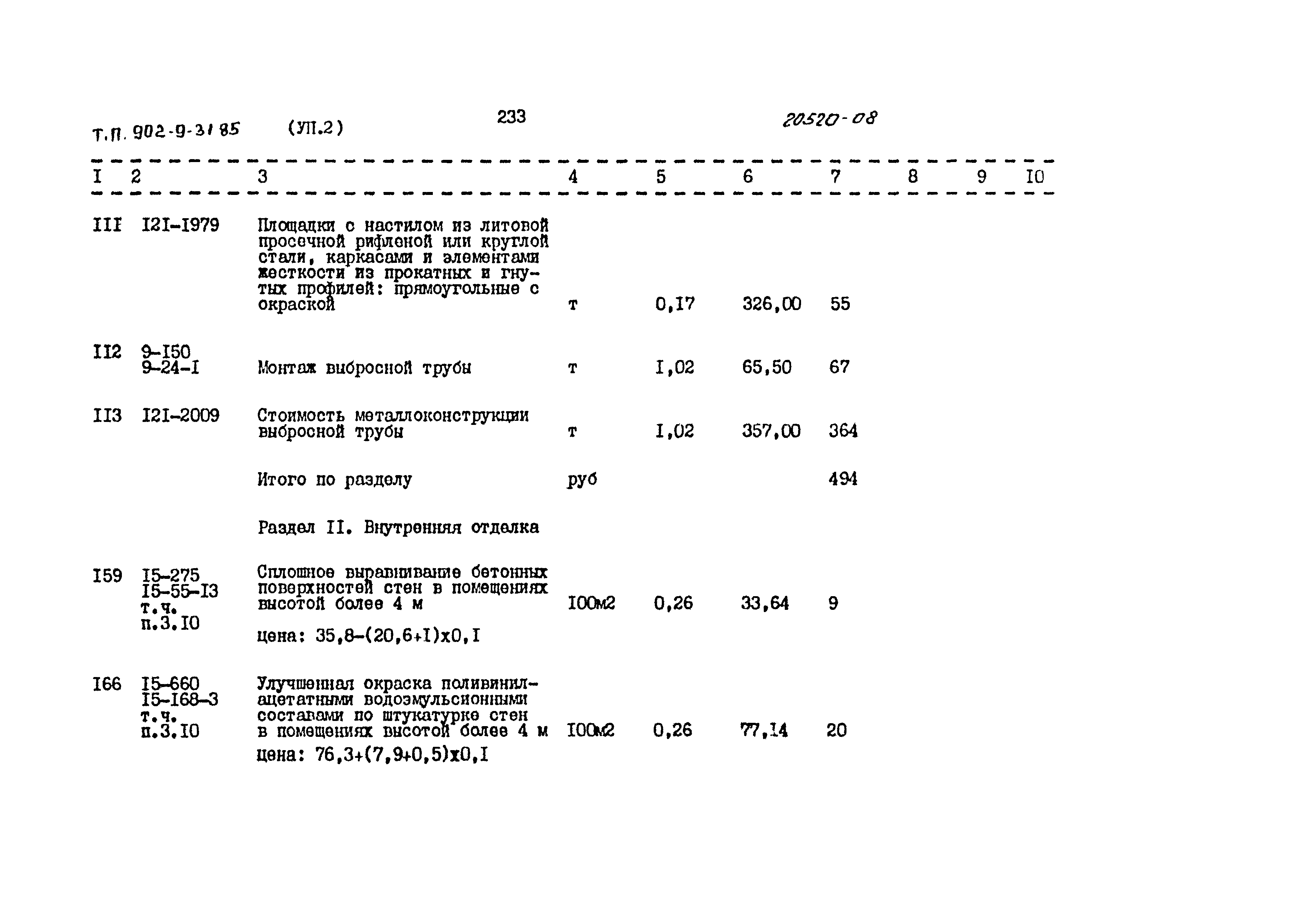 Типовой проект 902-9-31.85