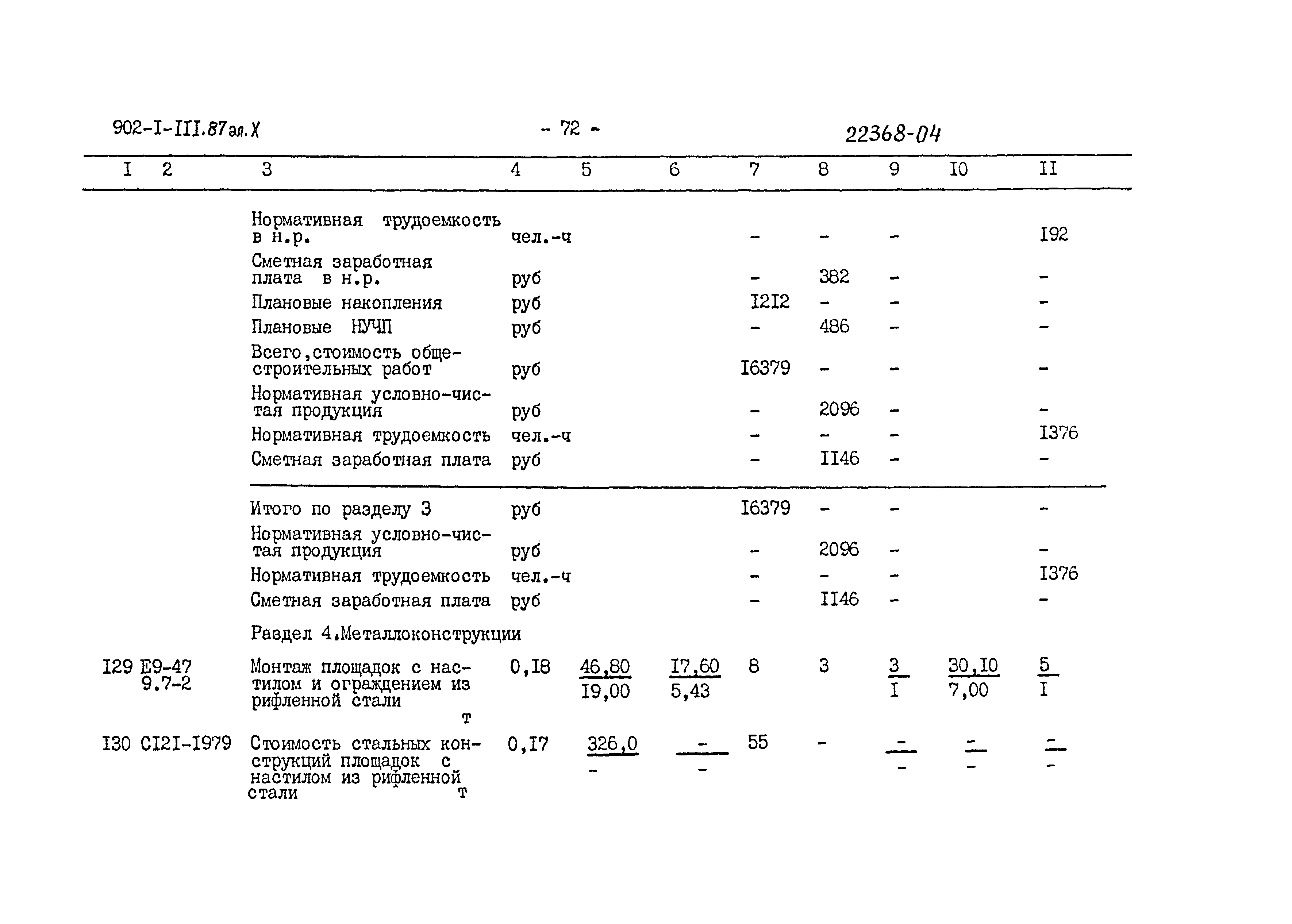 Типовой проект 902-1-111.87