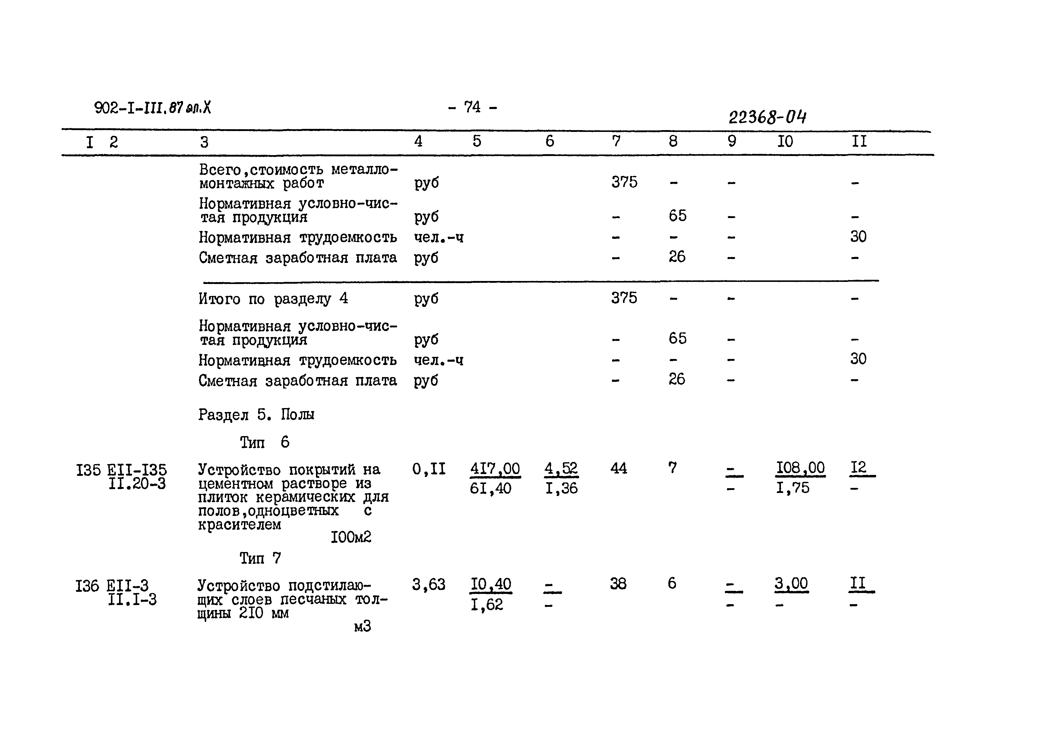 Типовой проект 902-1-111.87