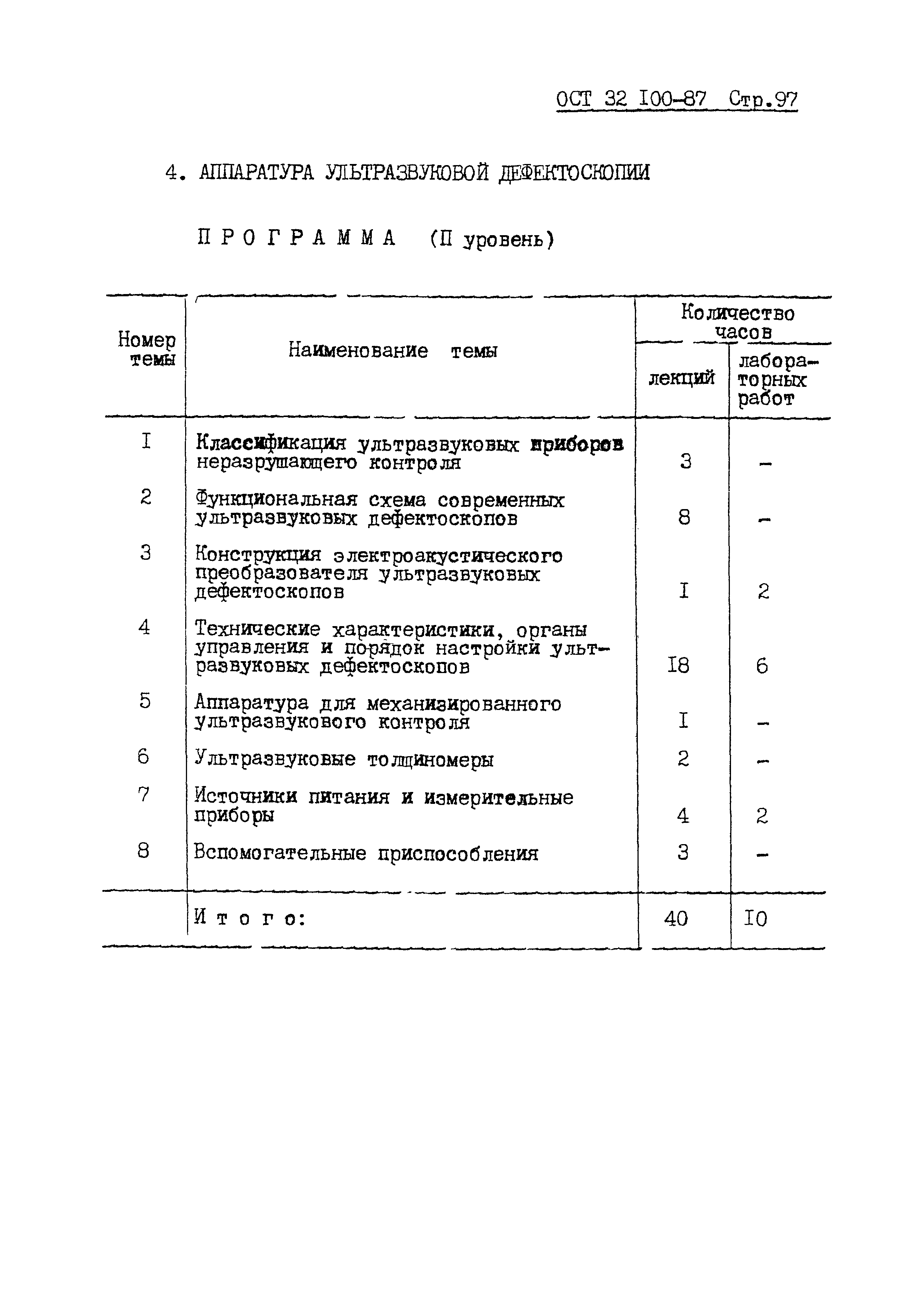 ОСТ 32.100-87