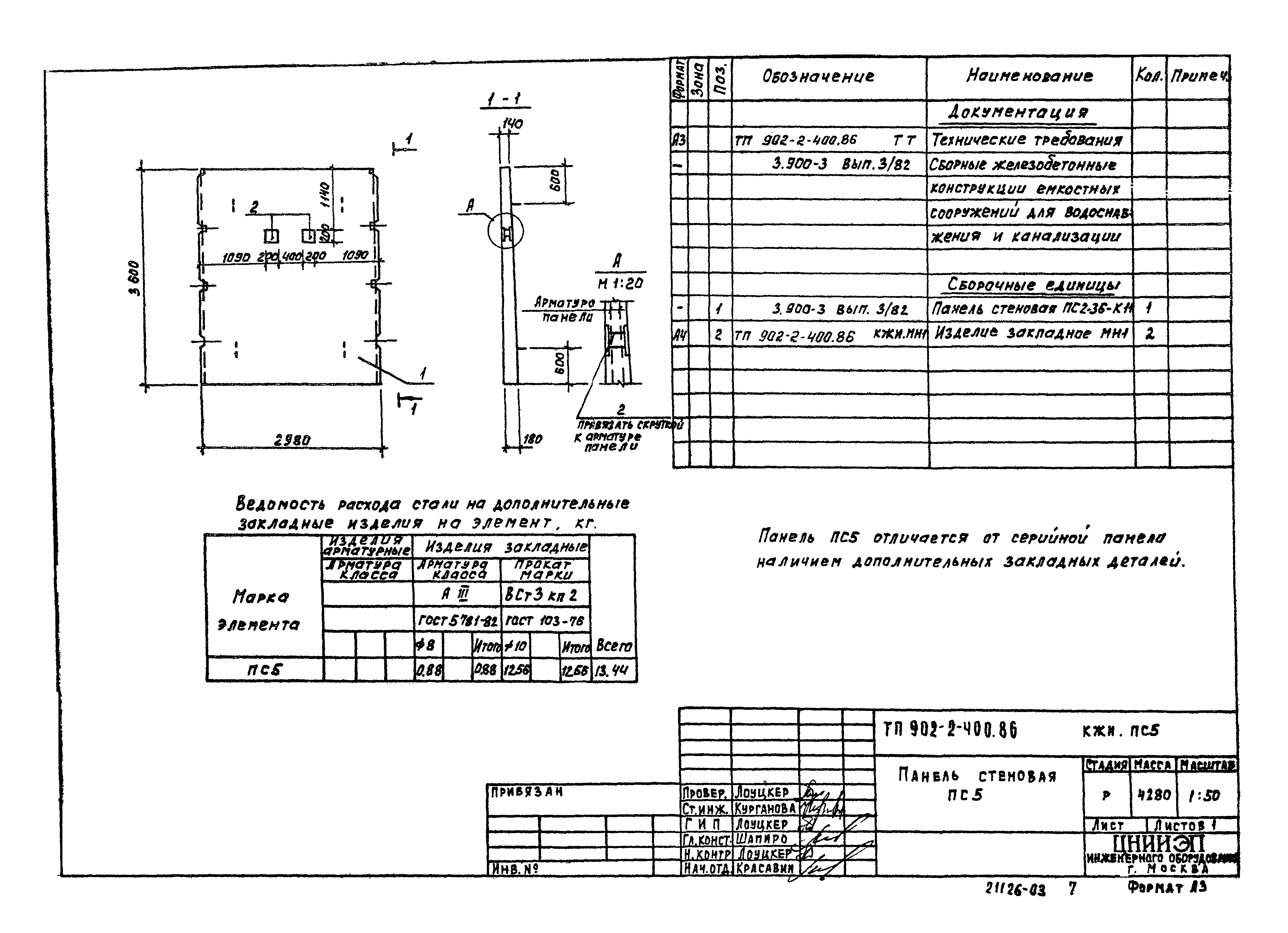 Типовой проект 902-2-400.86