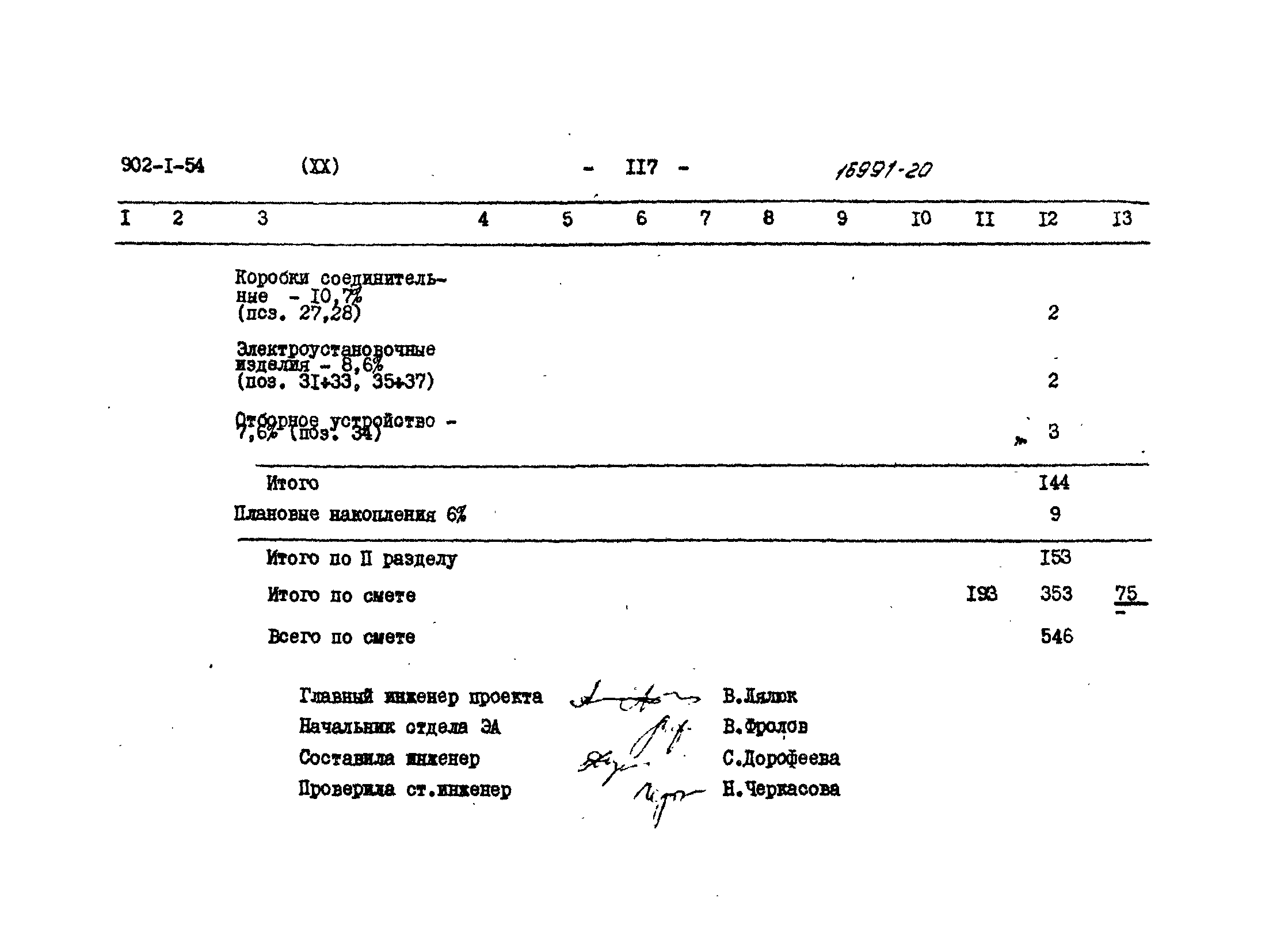 Типовой проект 902-1-54
