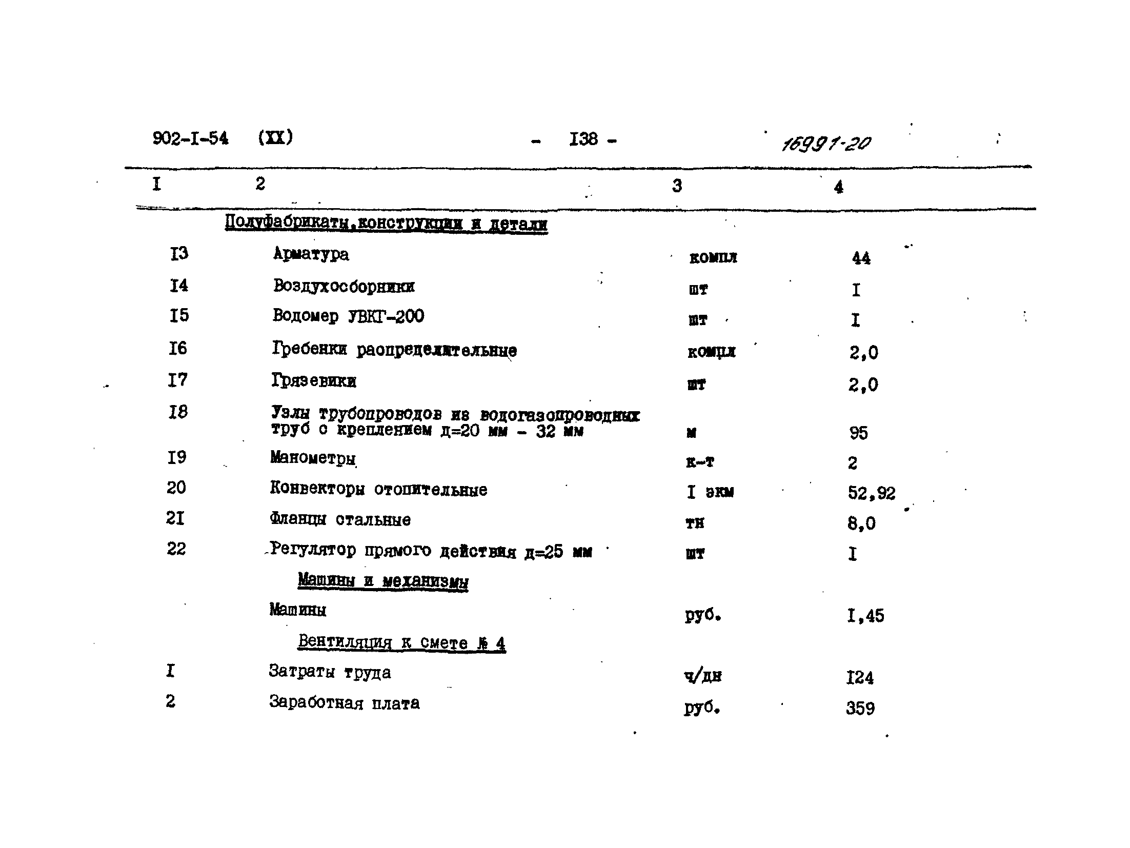 Типовой проект 902-1-54