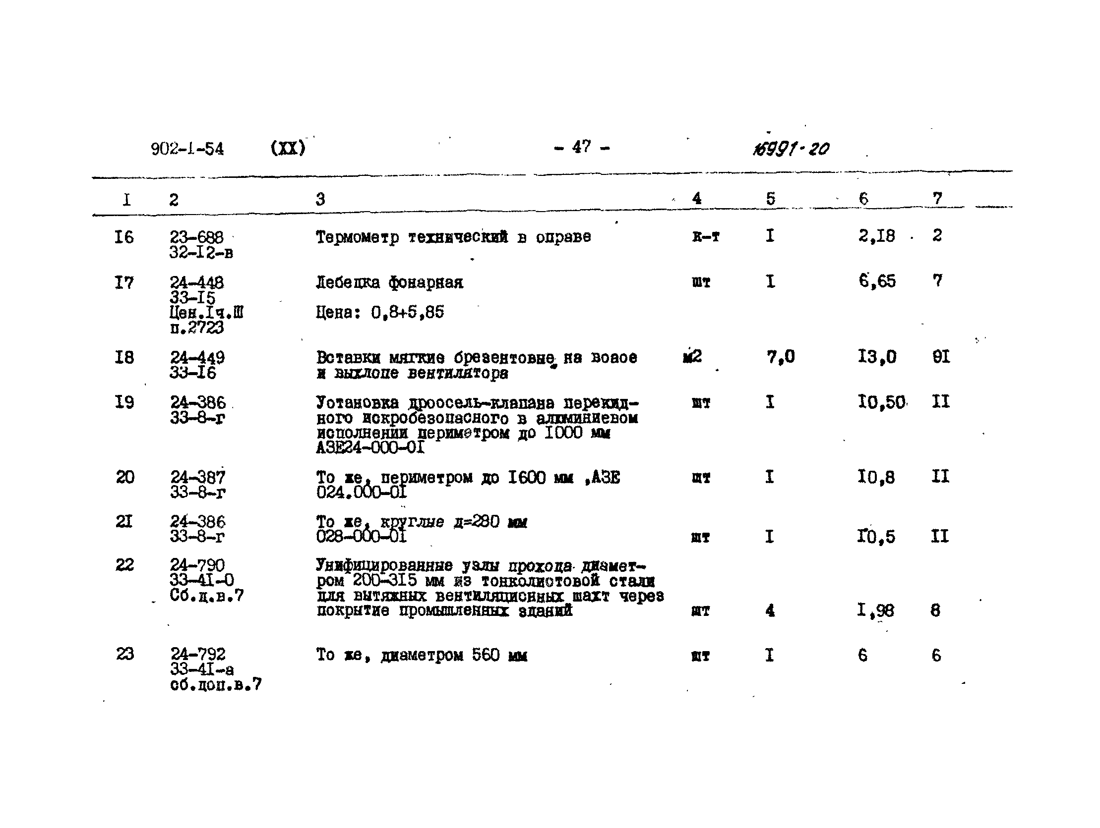Типовой проект 902-1-54