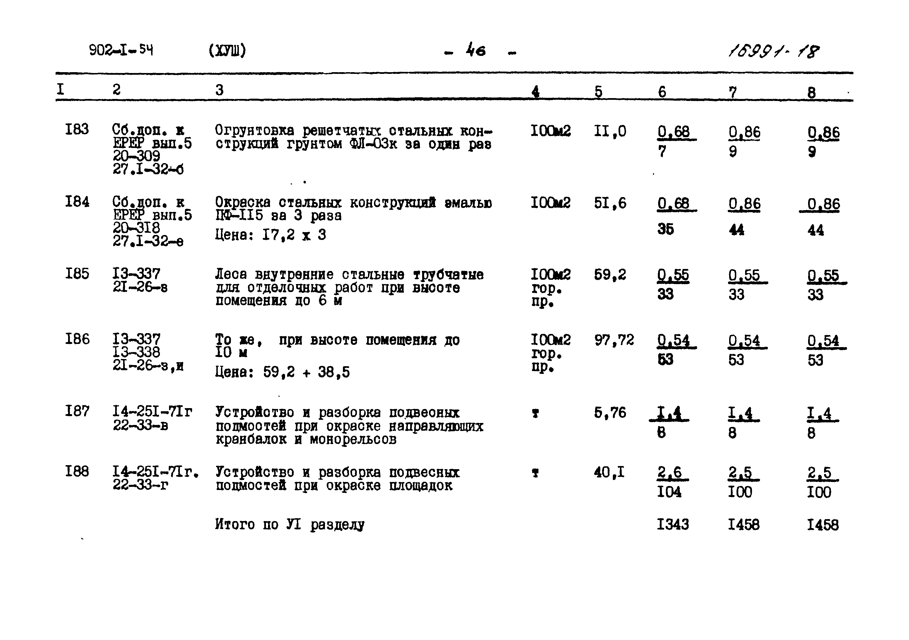 Типовой проект 902-1-54