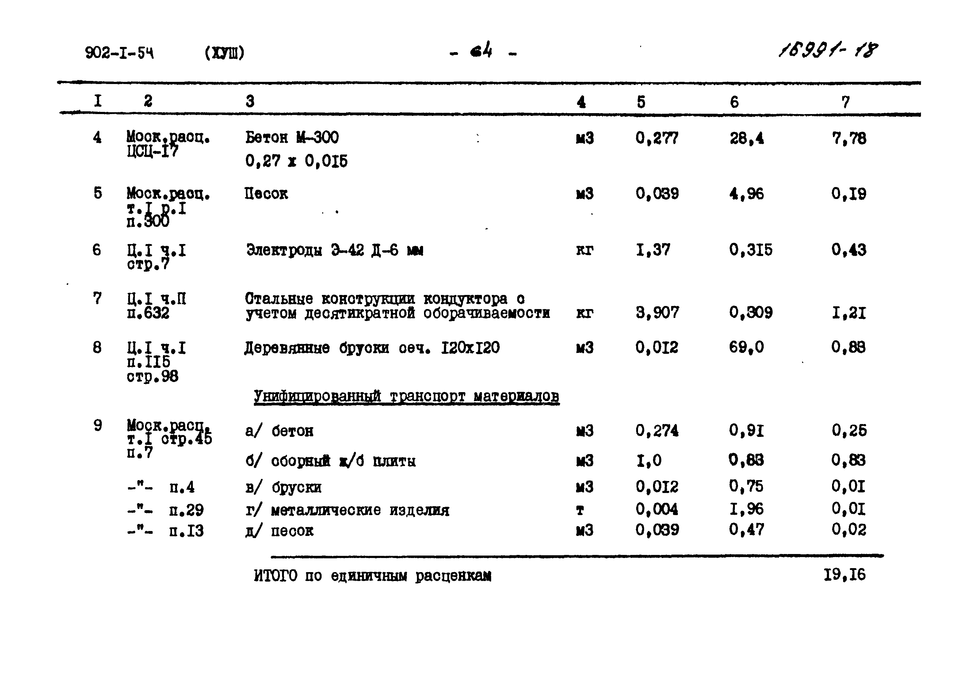 Типовой проект 902-1-54