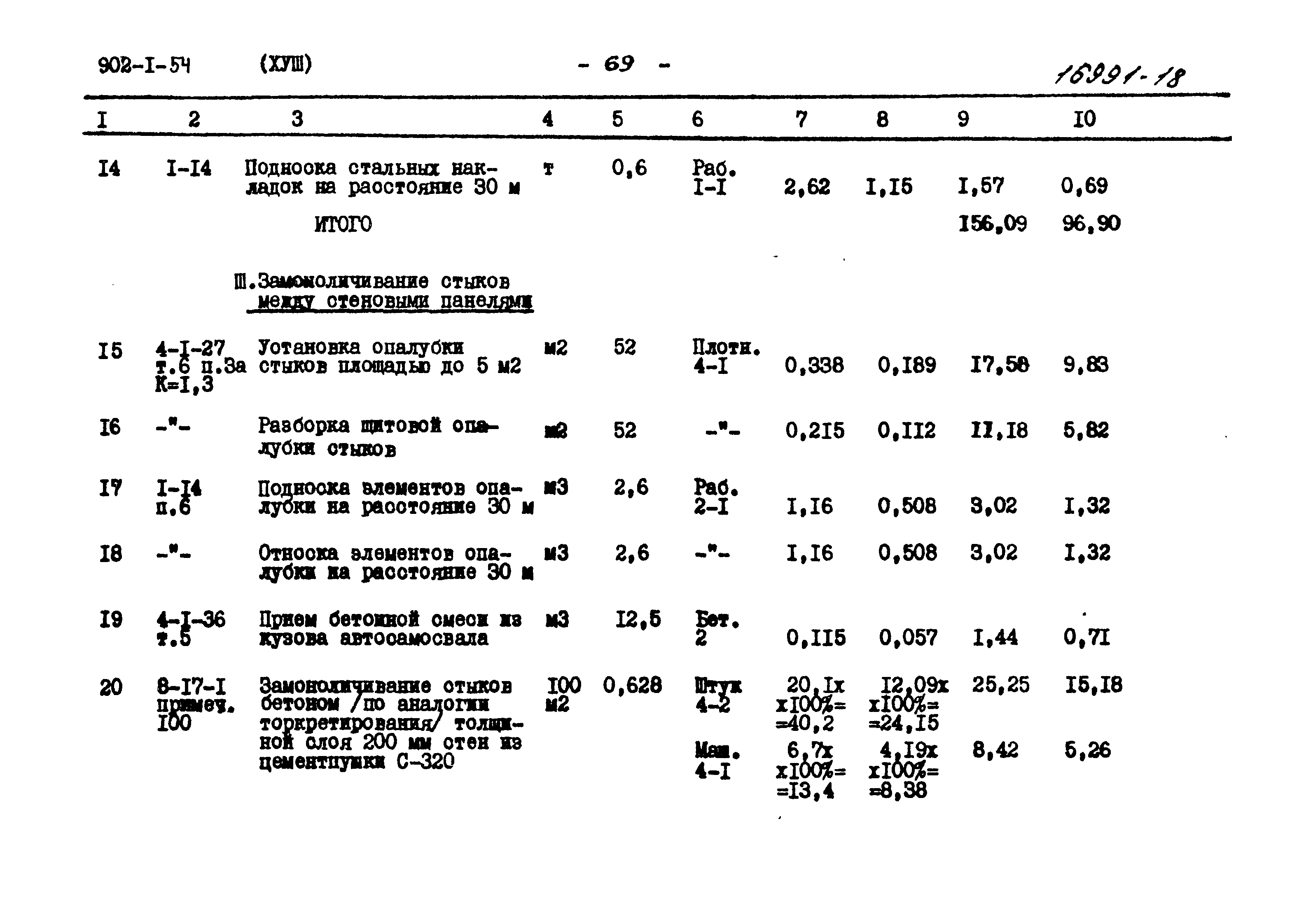 Типовой проект 902-1-54