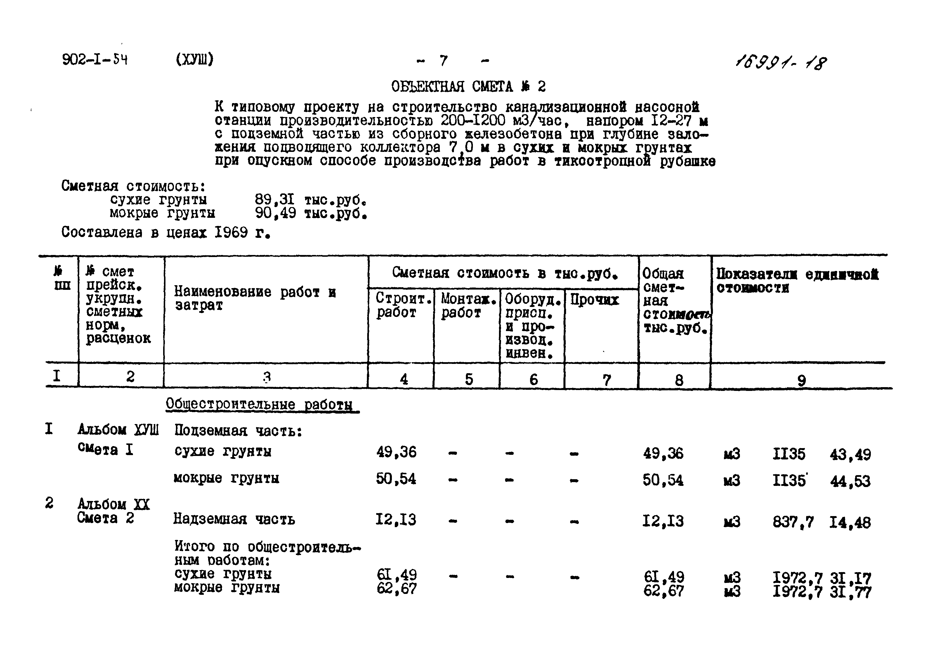 Типовой проект 902-1-54