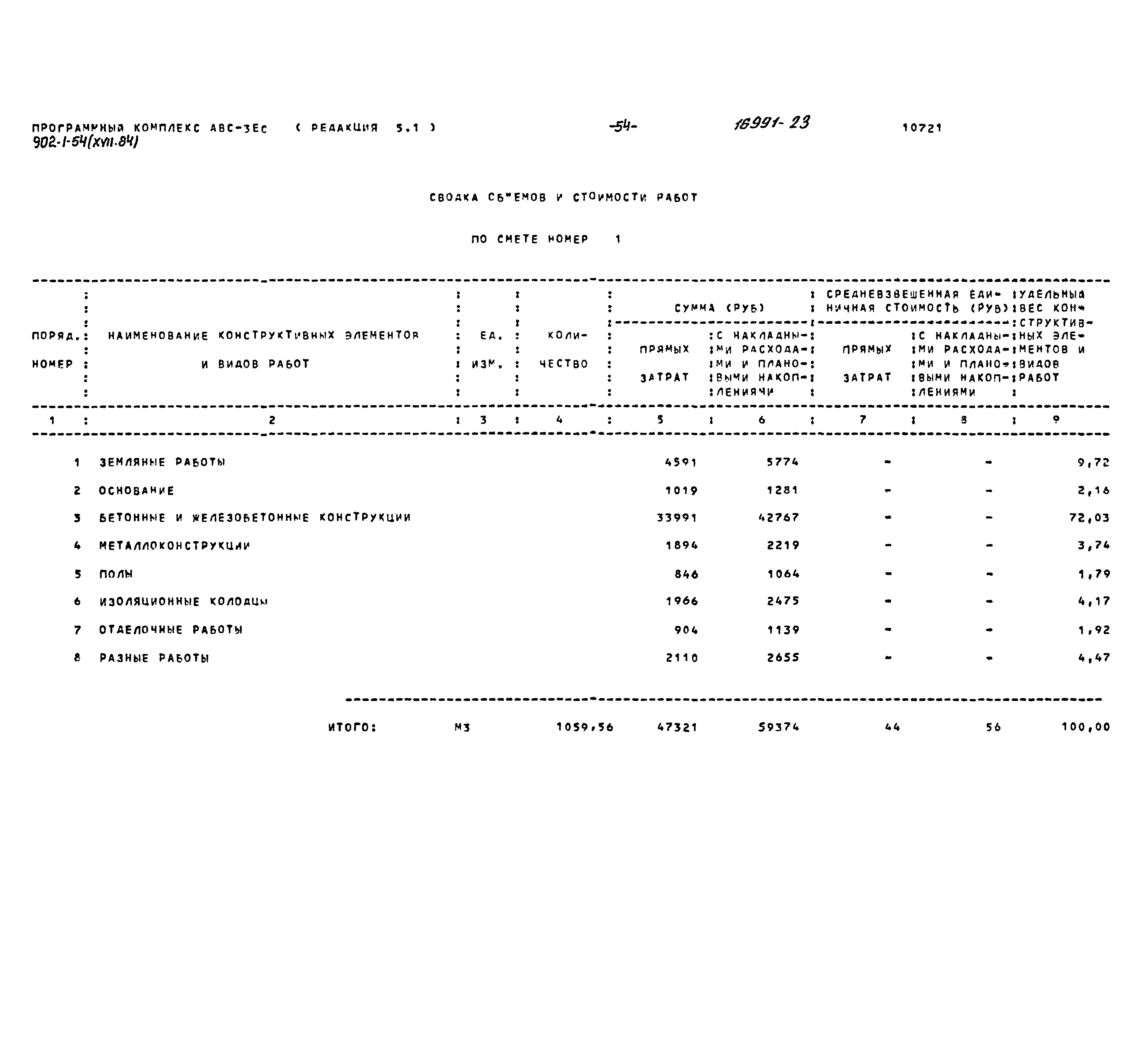 Типовой проект 902-1-54