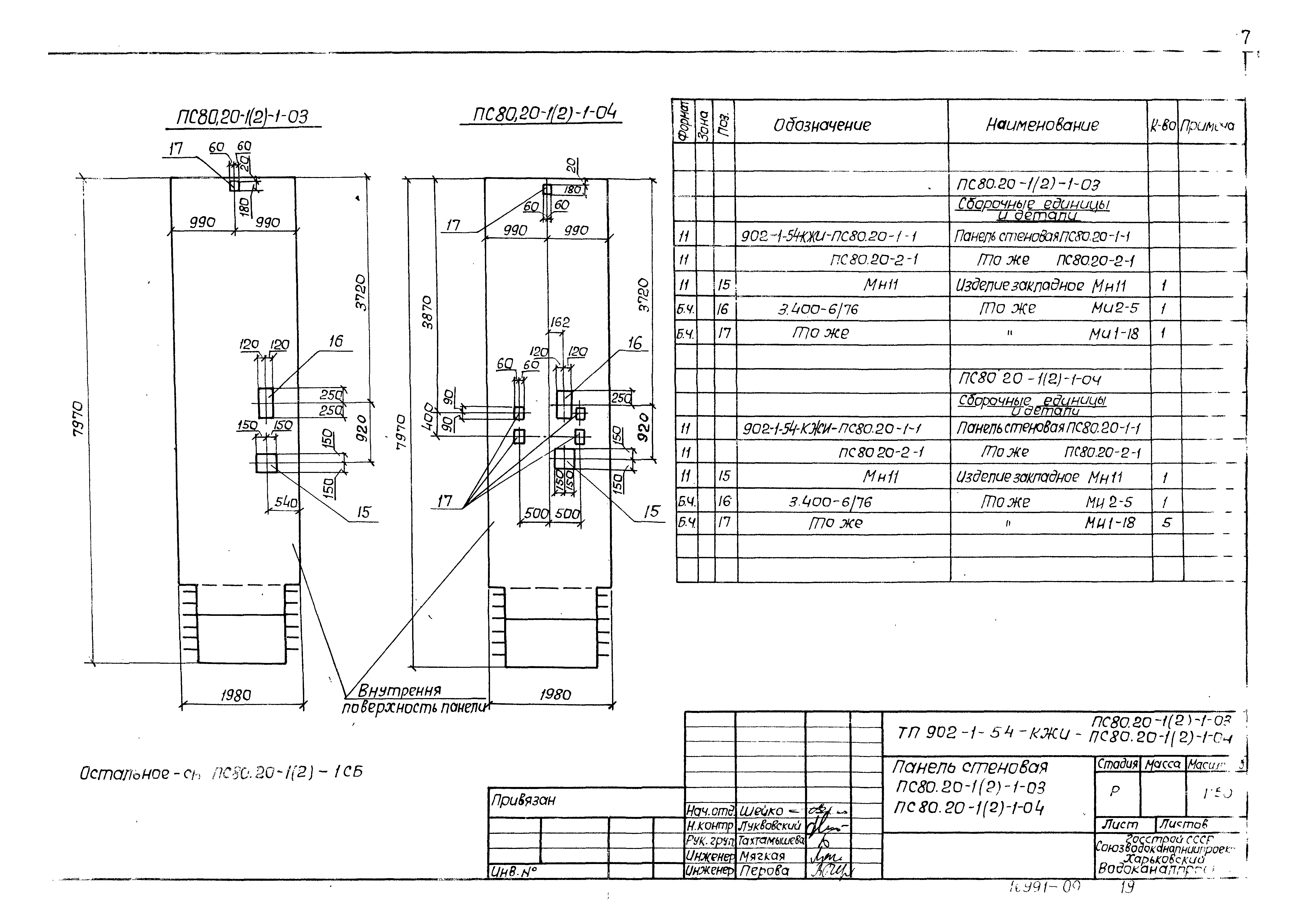 Типовой проект 902-1-54