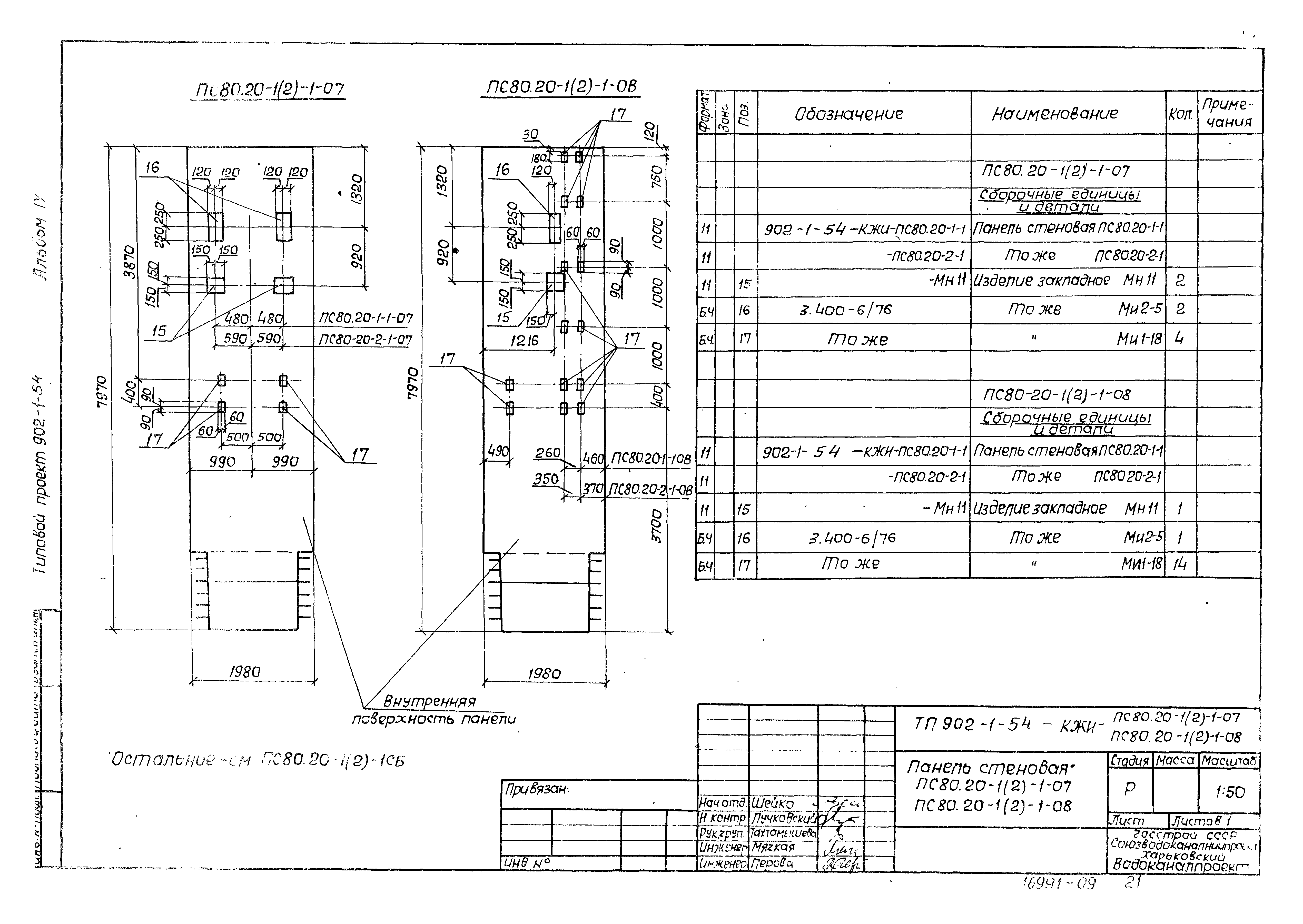 Типовой проект 902-1-54