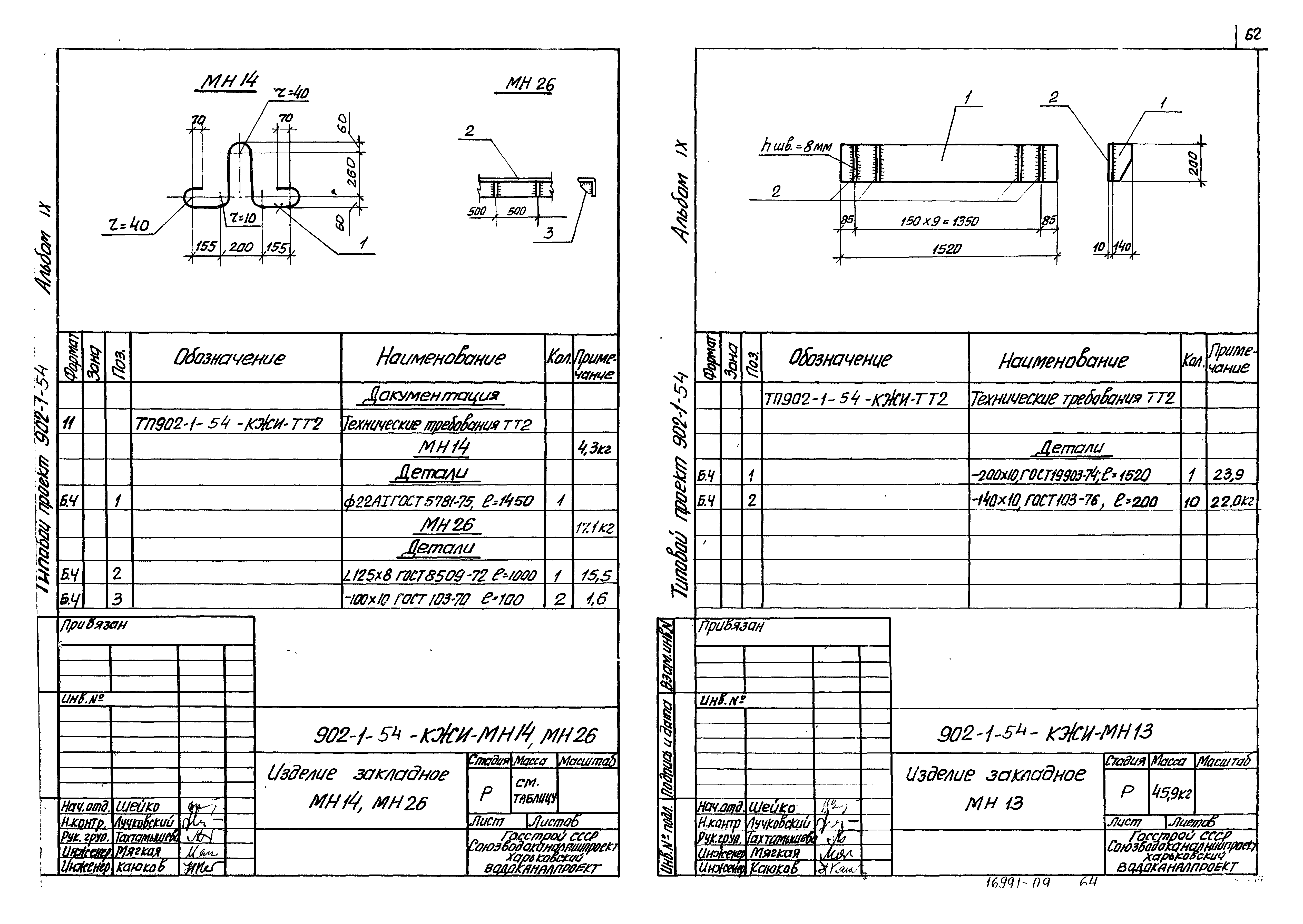 Типовой проект 902-1-54