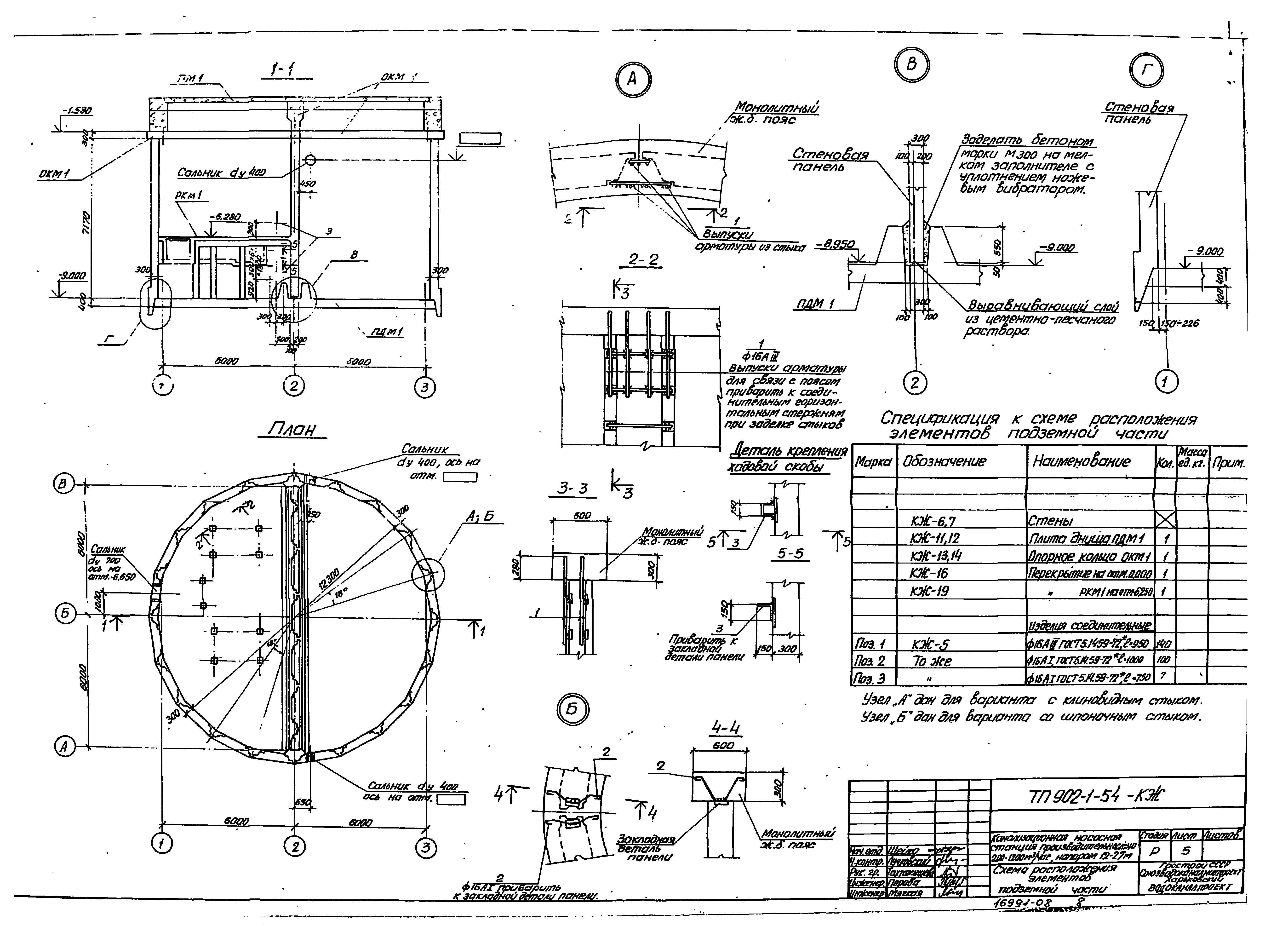 Типовой проект 902-1-54