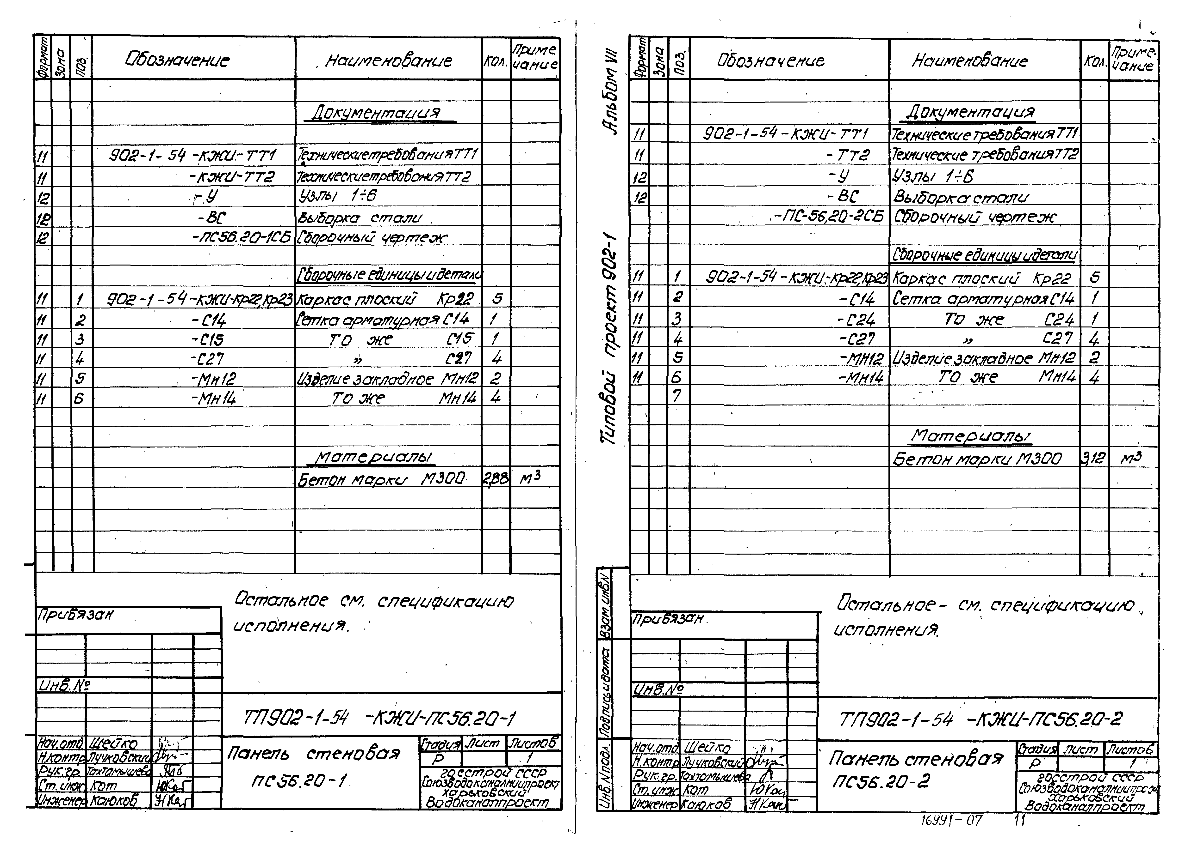 Типовой проект 902-1-54