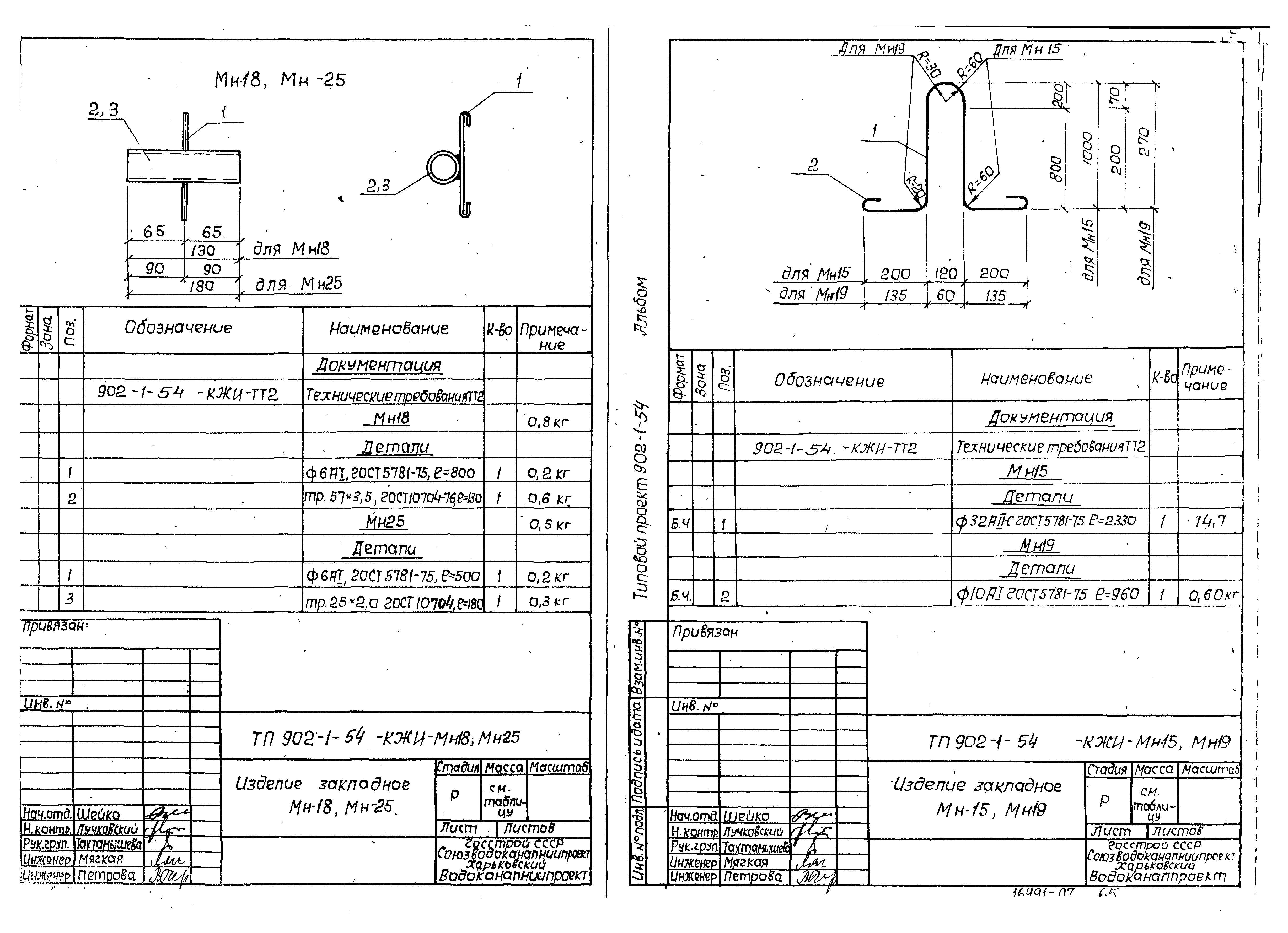 Типовой проект 902-1-54
