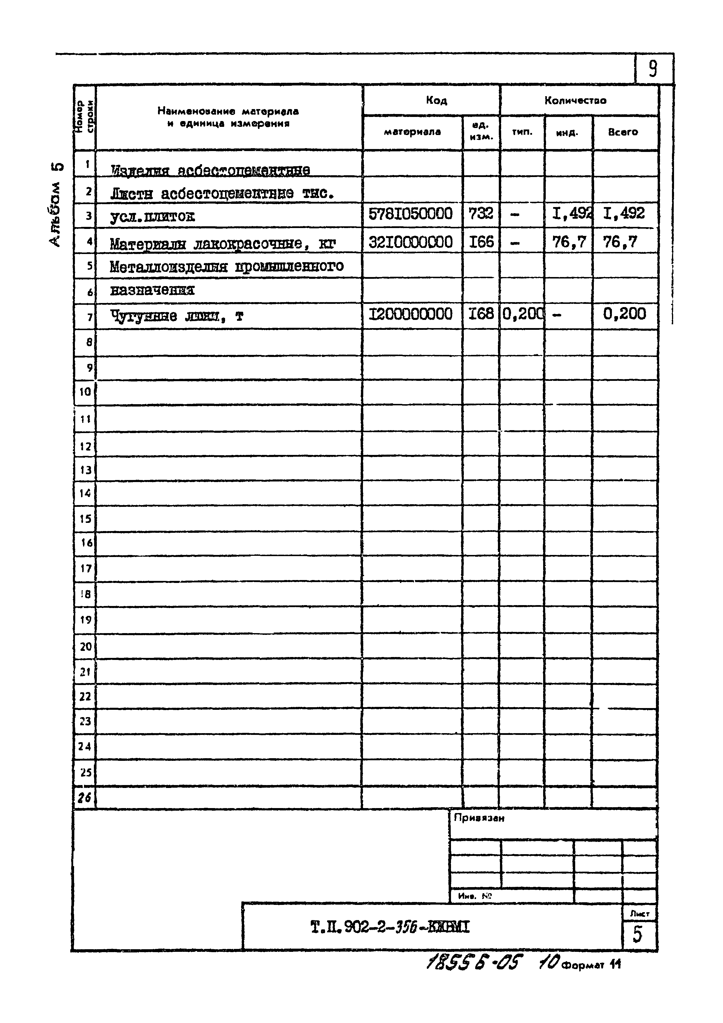 Типовой проект 902-2-356
