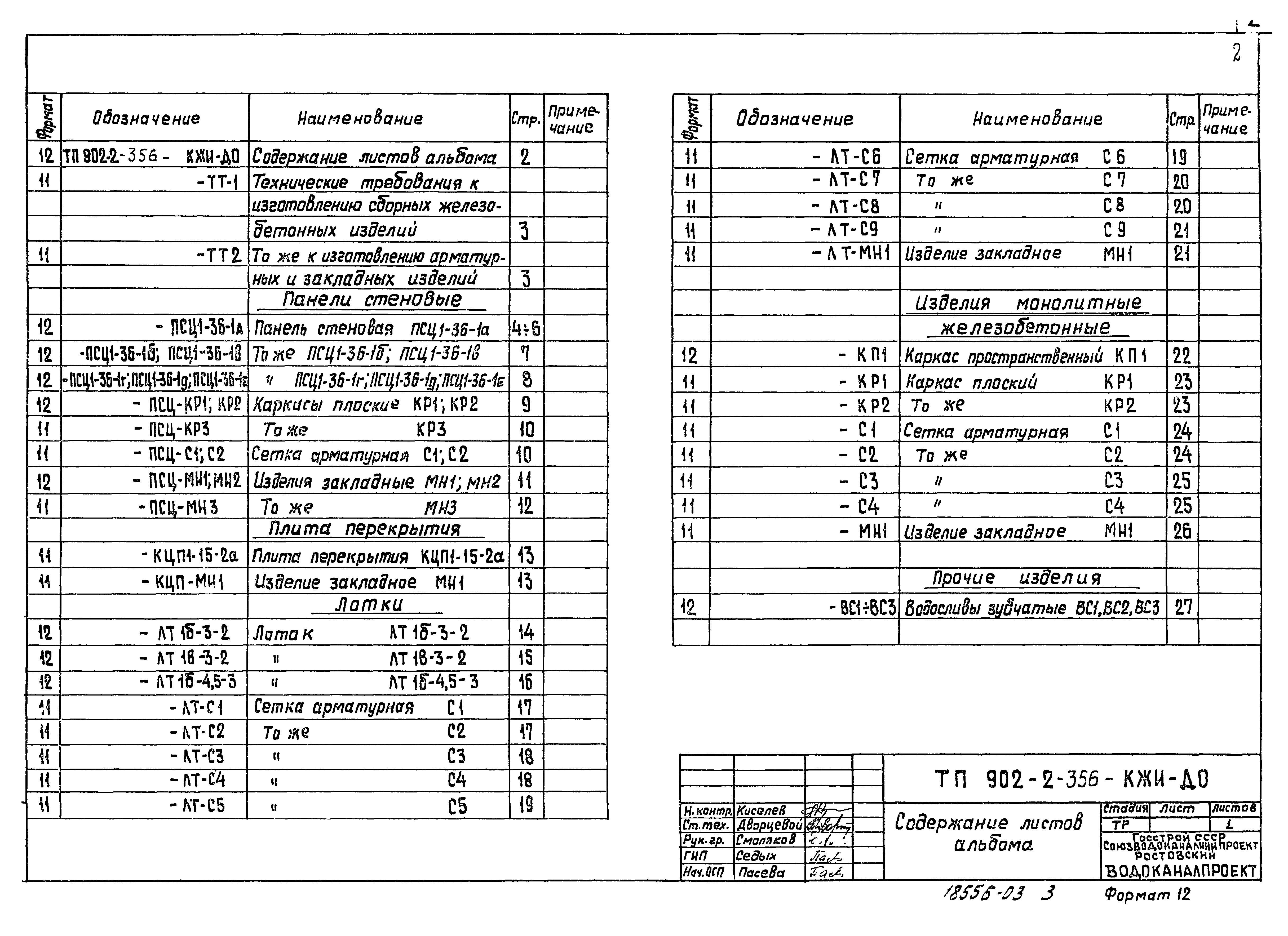 Типовой проект 902-2-356
