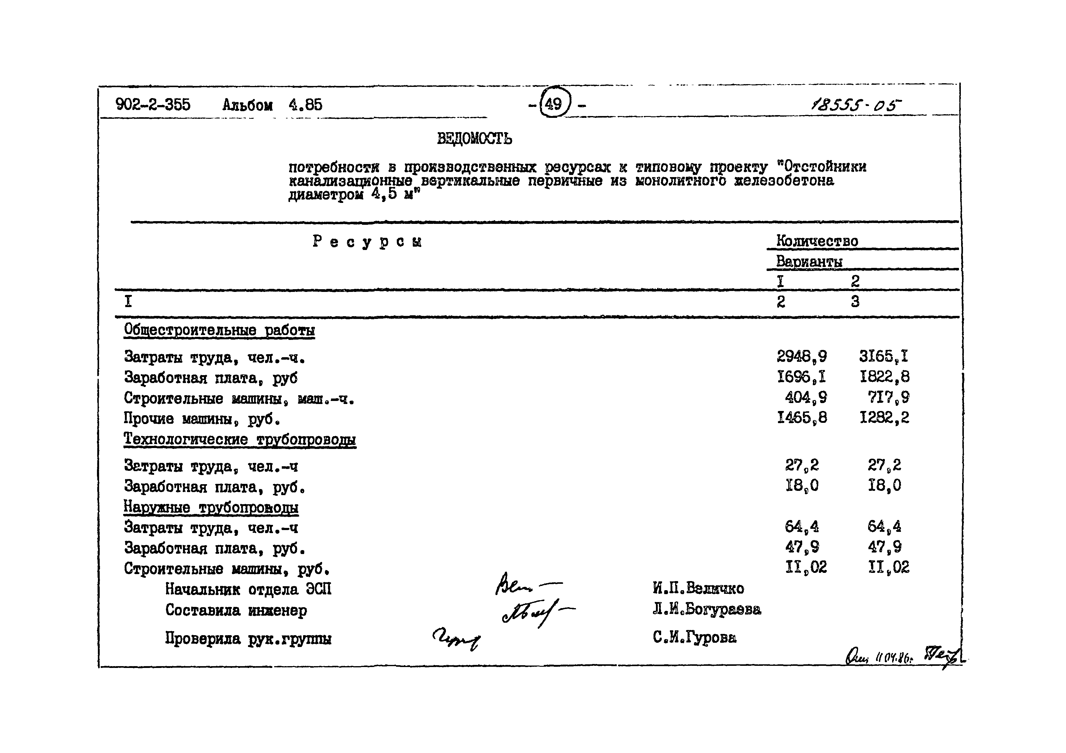 Типовой проект 902-2-355