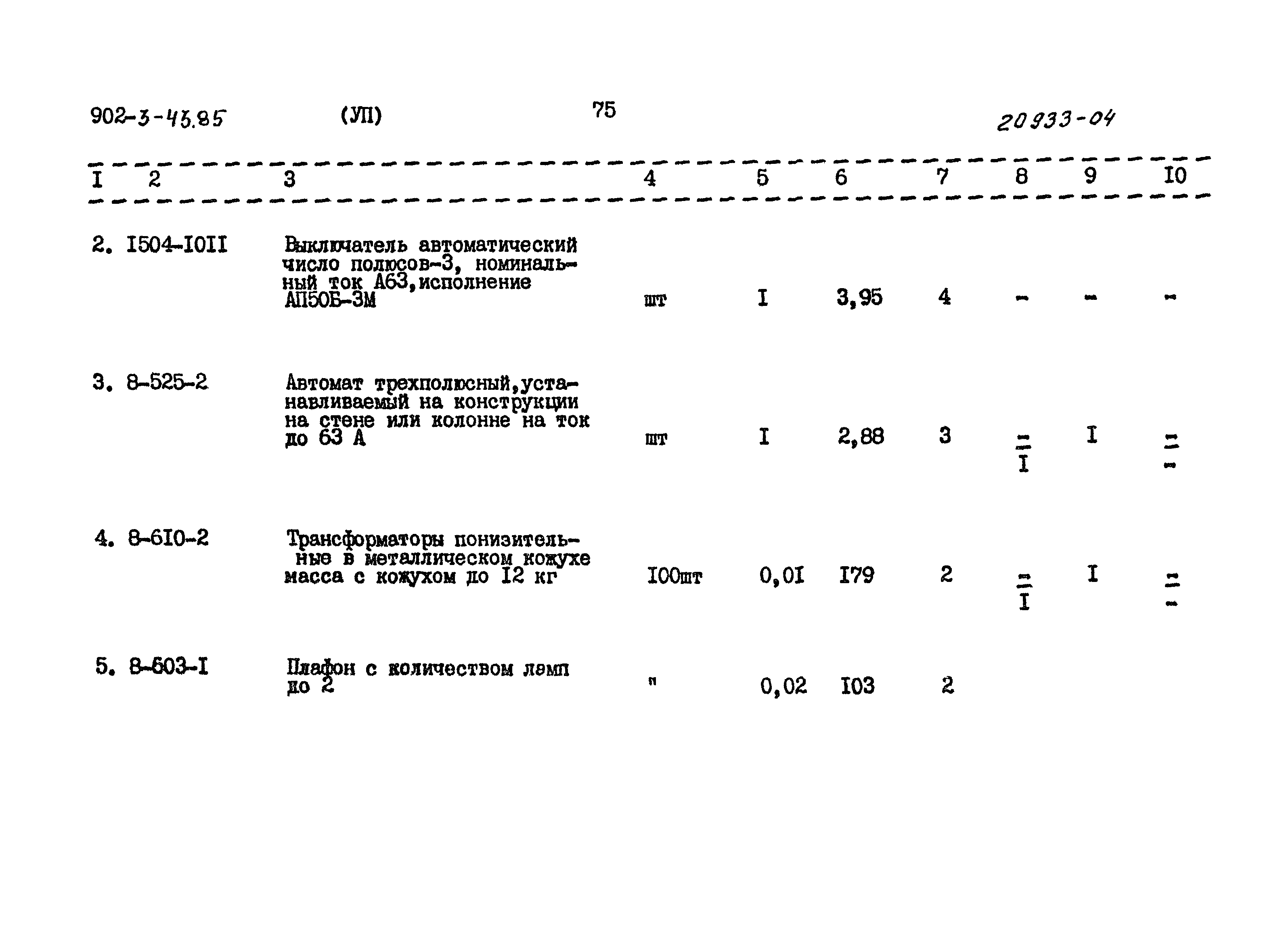 Типовой проект 902-3-43.85