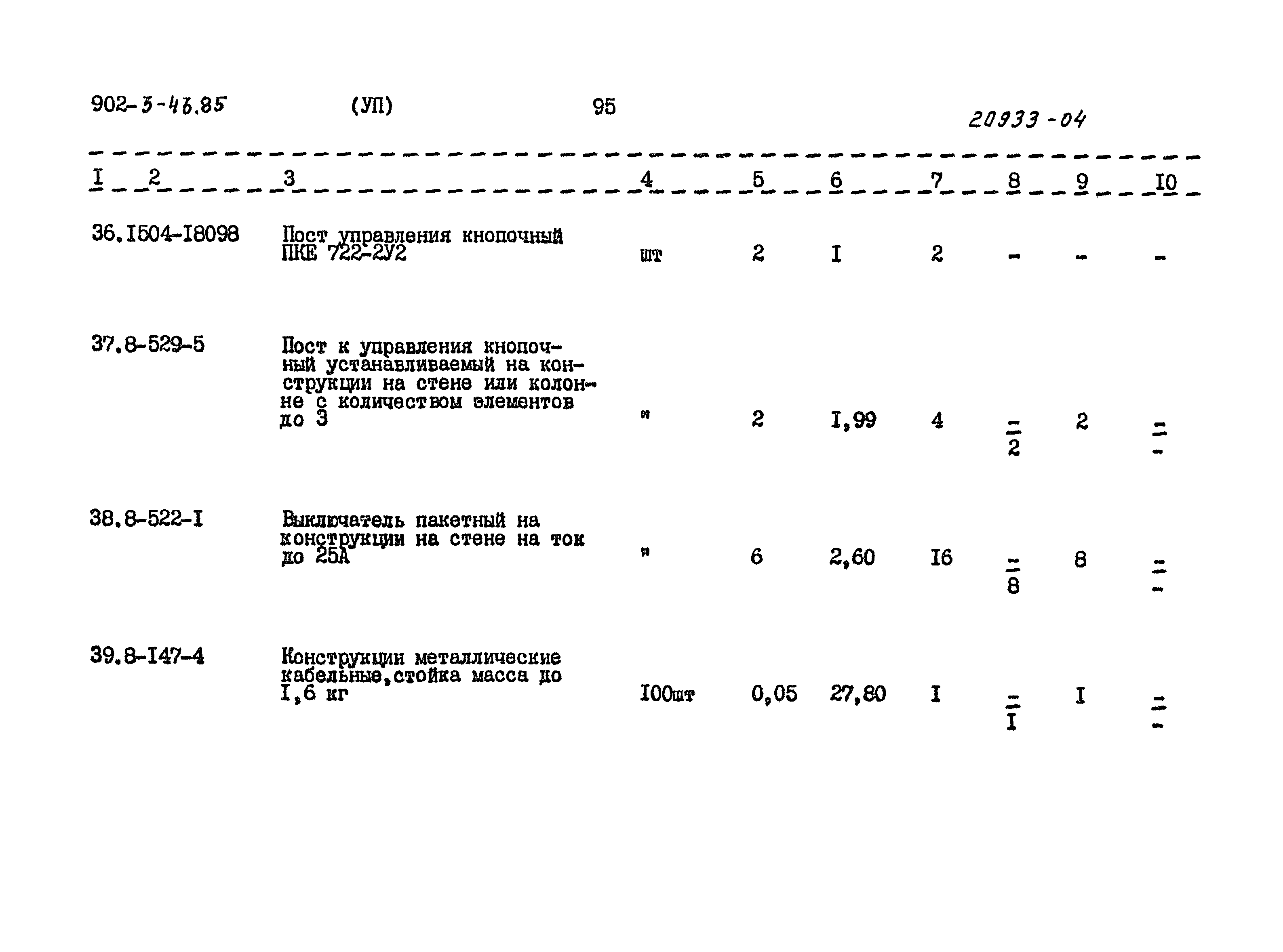 Типовой проект 902-3-43.85