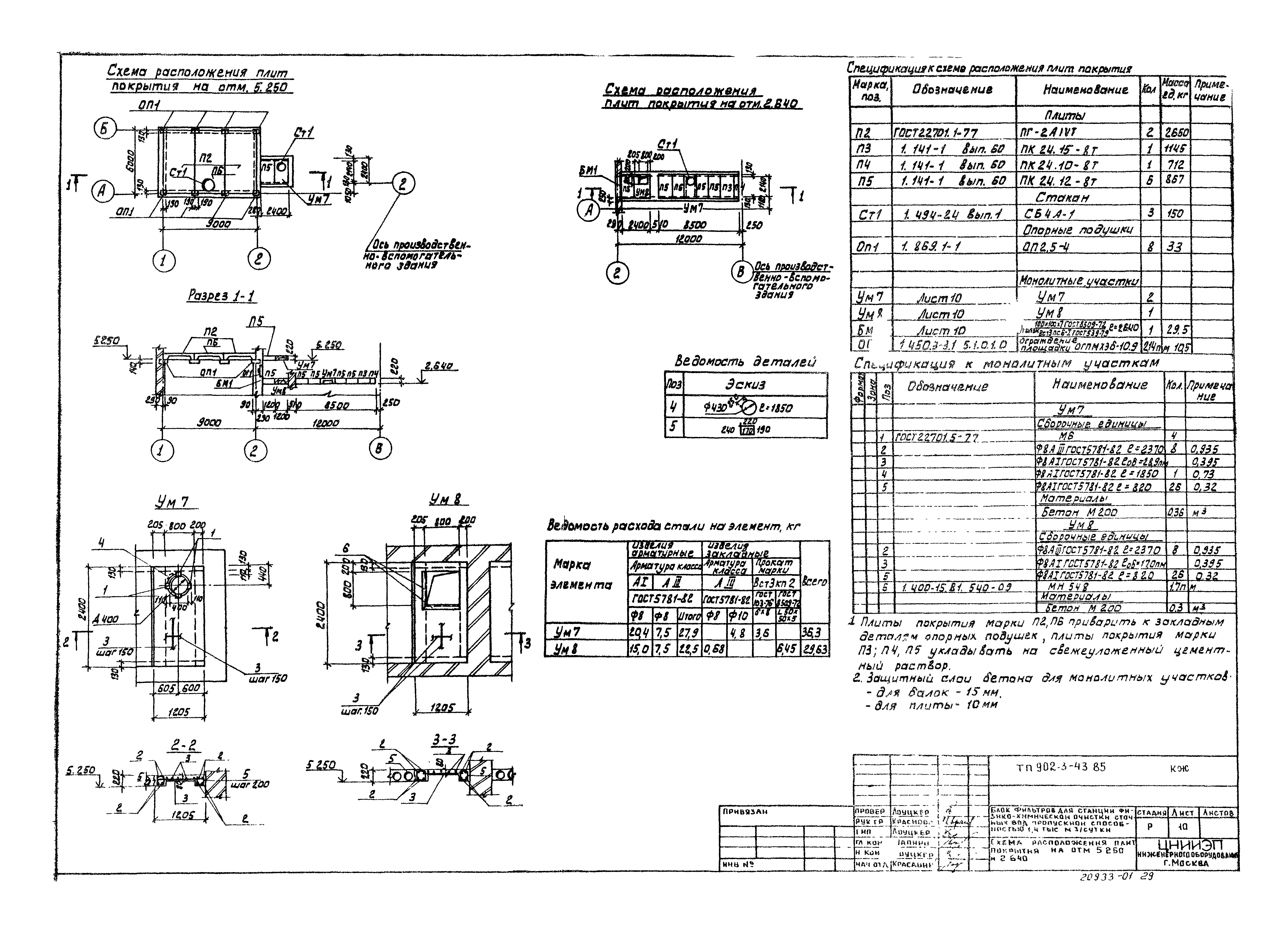 Типовой проект 902-3-43.85