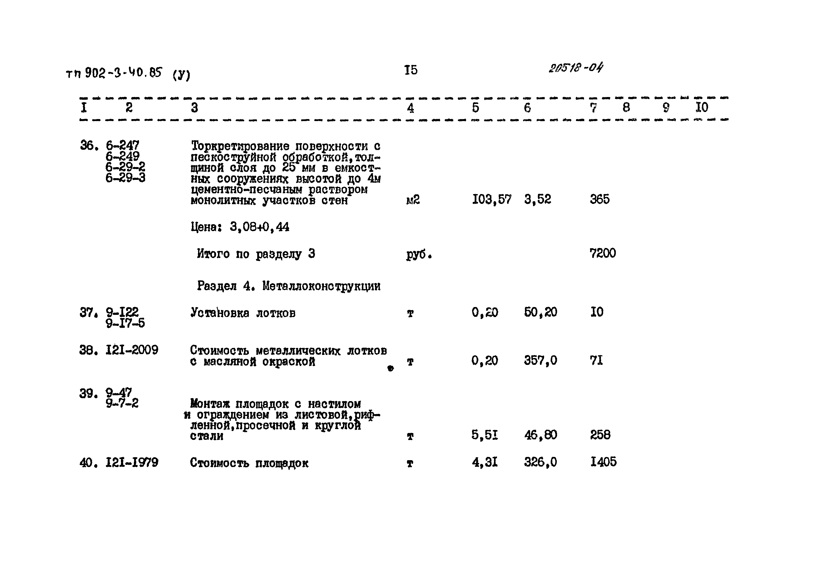 Типовой проект 902-3-40.85