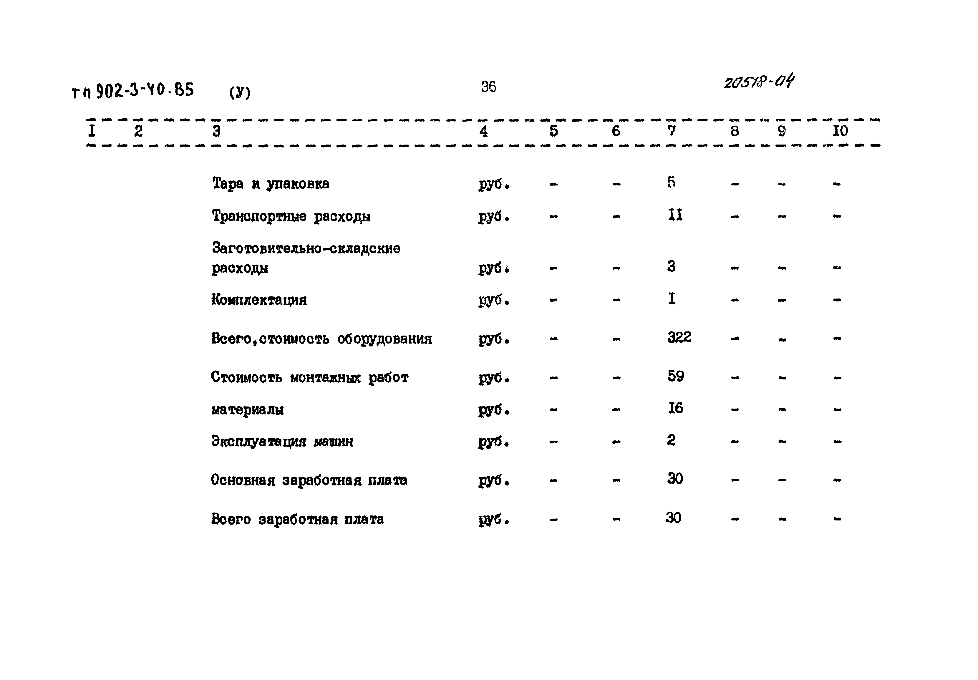 Типовой проект 902-3-40.85