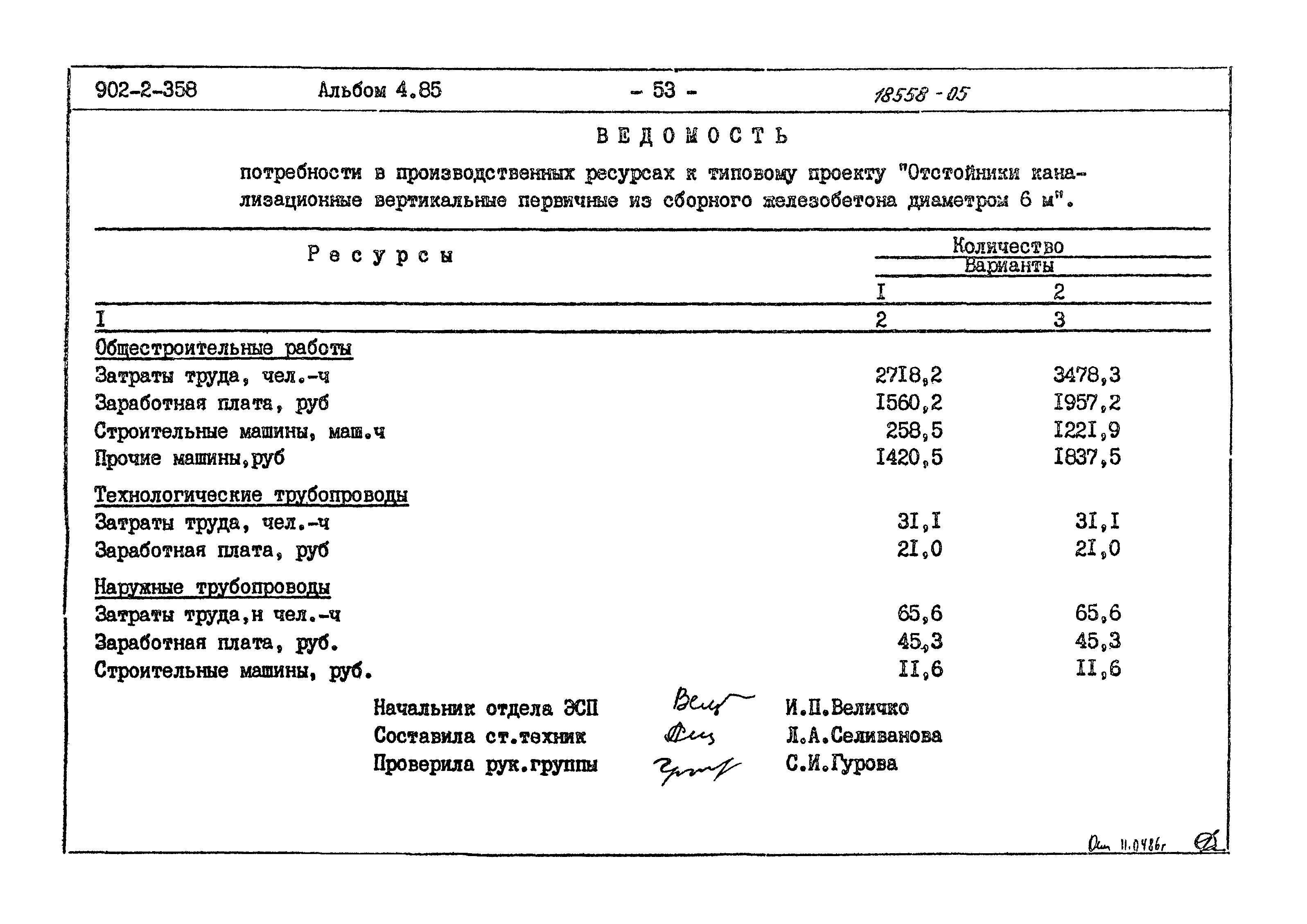 Типовой проект 902-2-358