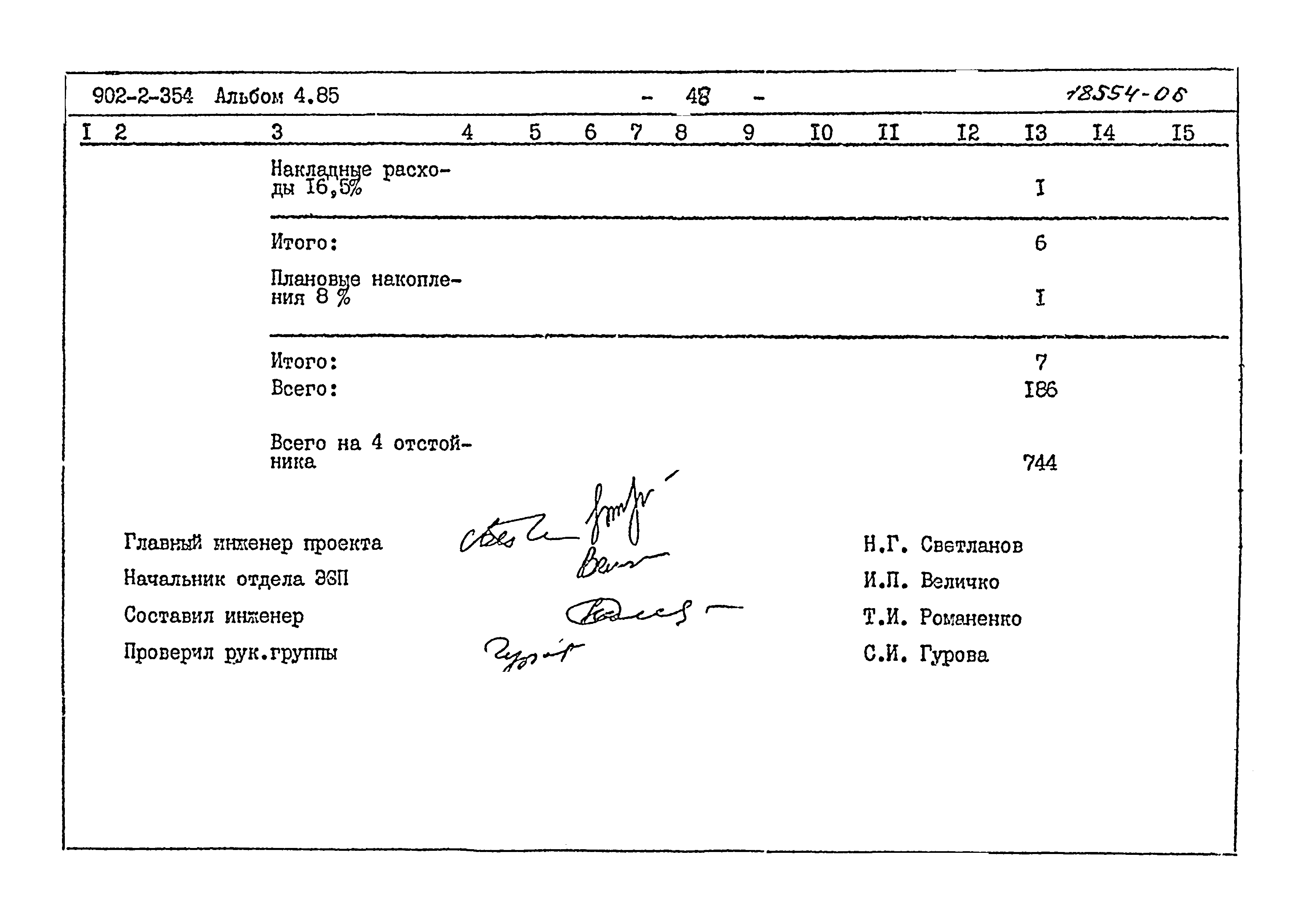 Типовой проект 902-2-354