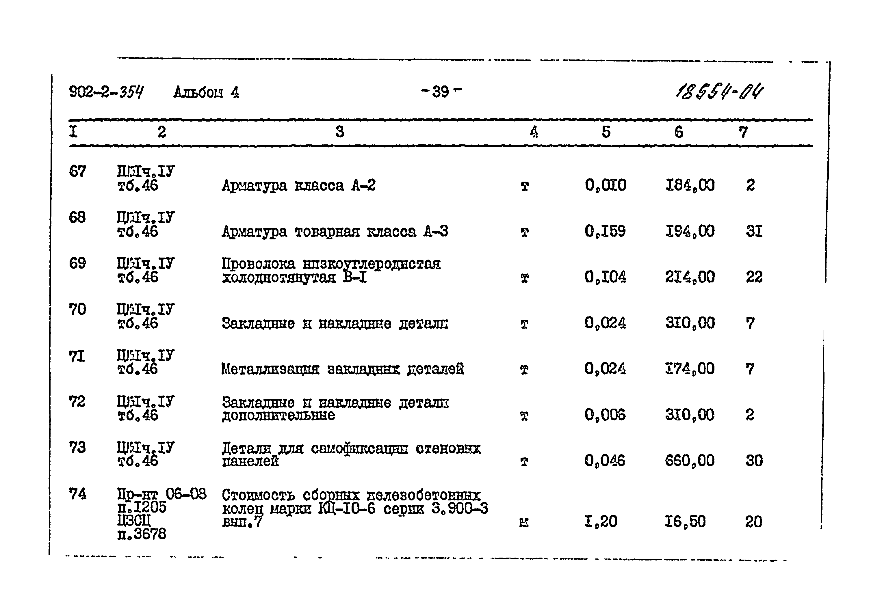Типовой проект 902-2-354