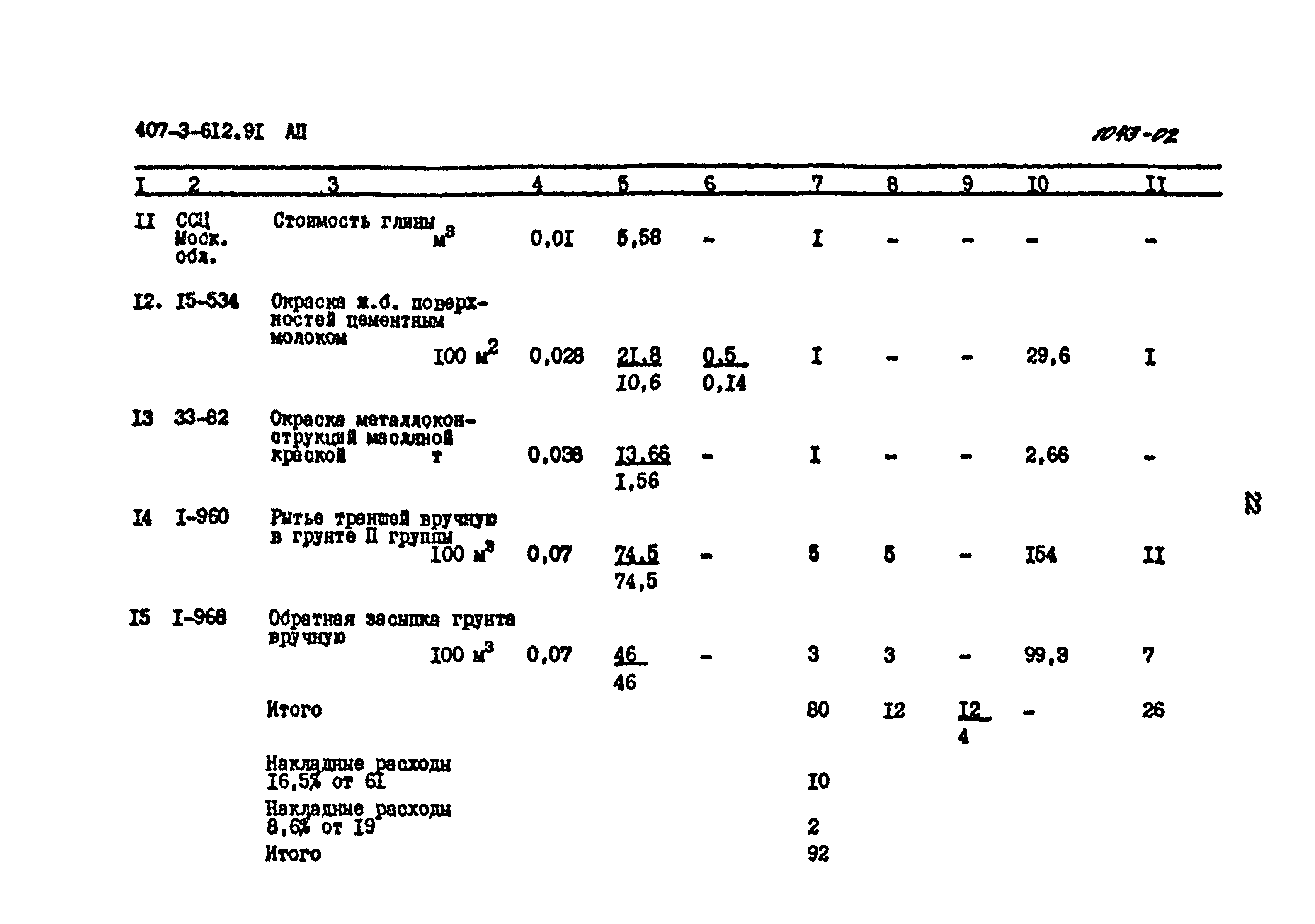 Типовой проект 407-3-612.91