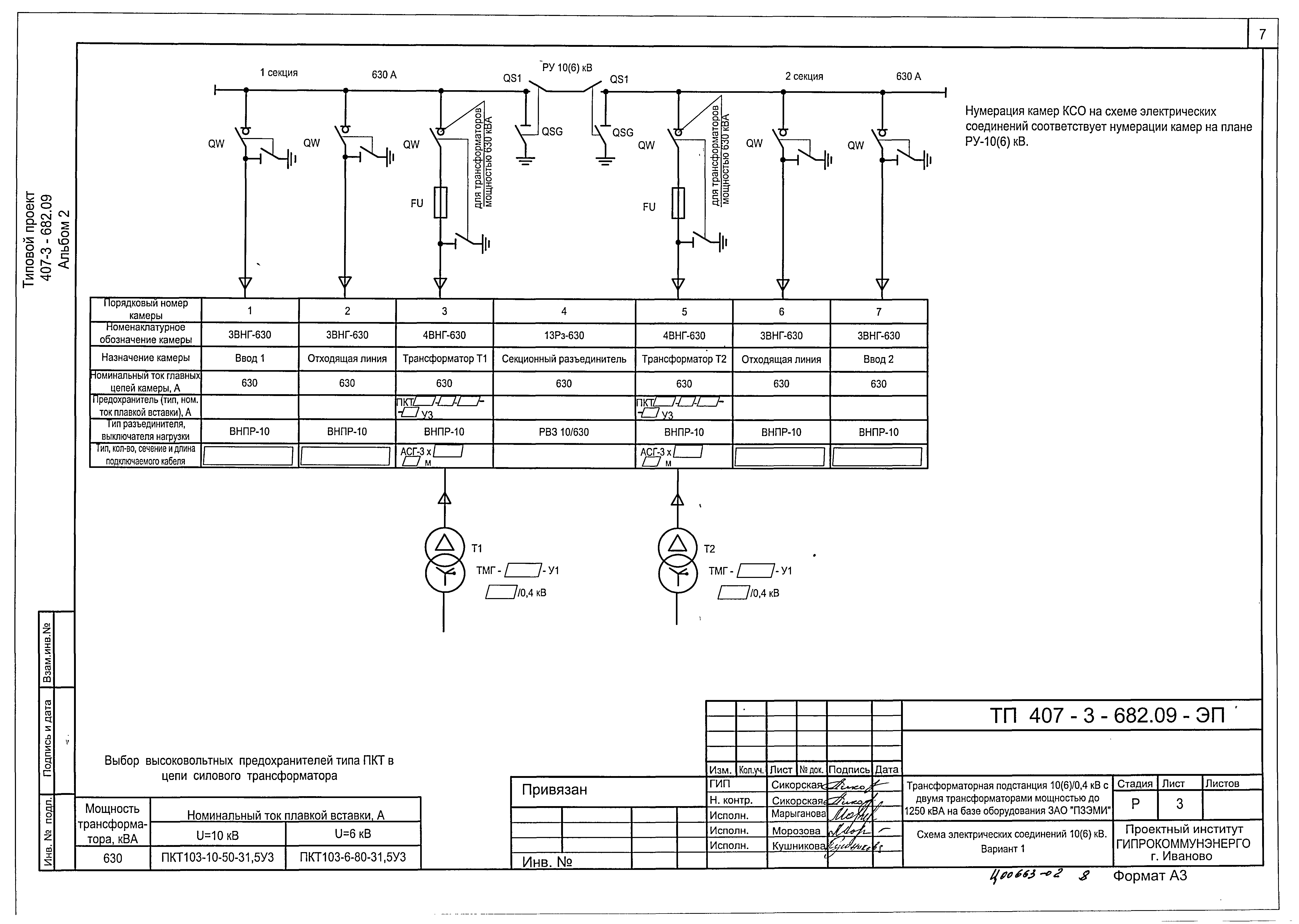 Типовой проект 407-3-682.09