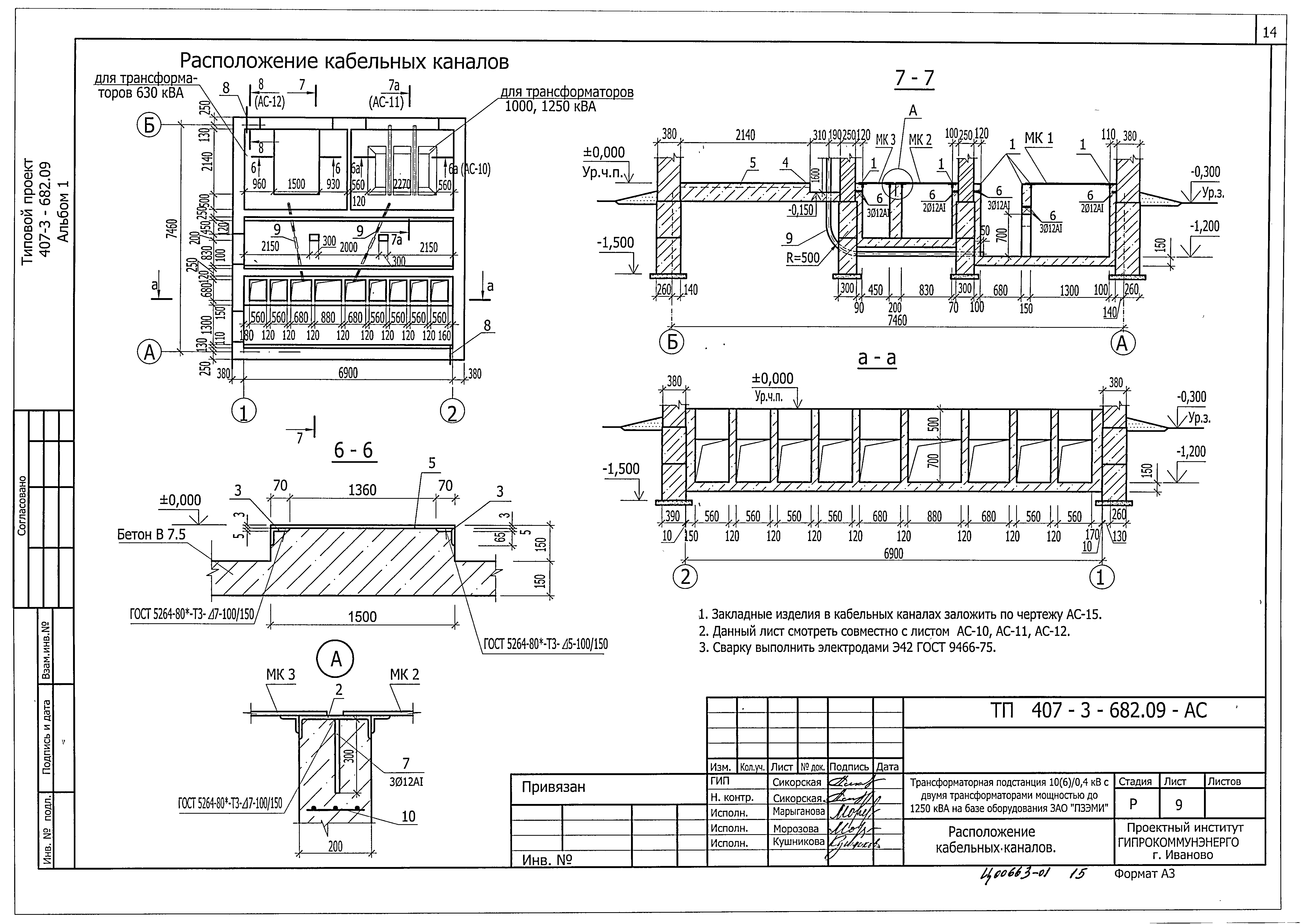 Типовой проект 407-3-682.09