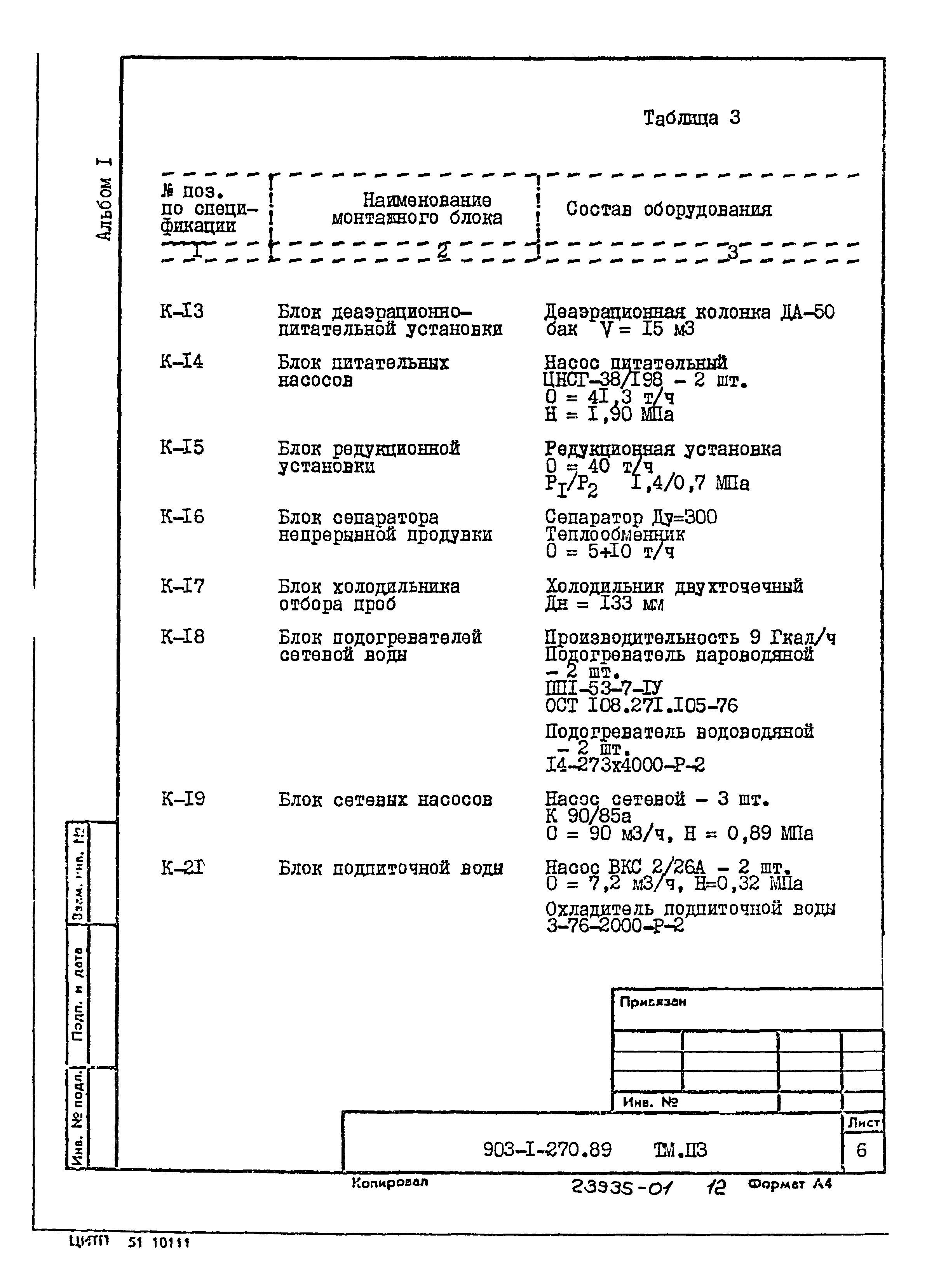 Типовой проект 903-1-270.89