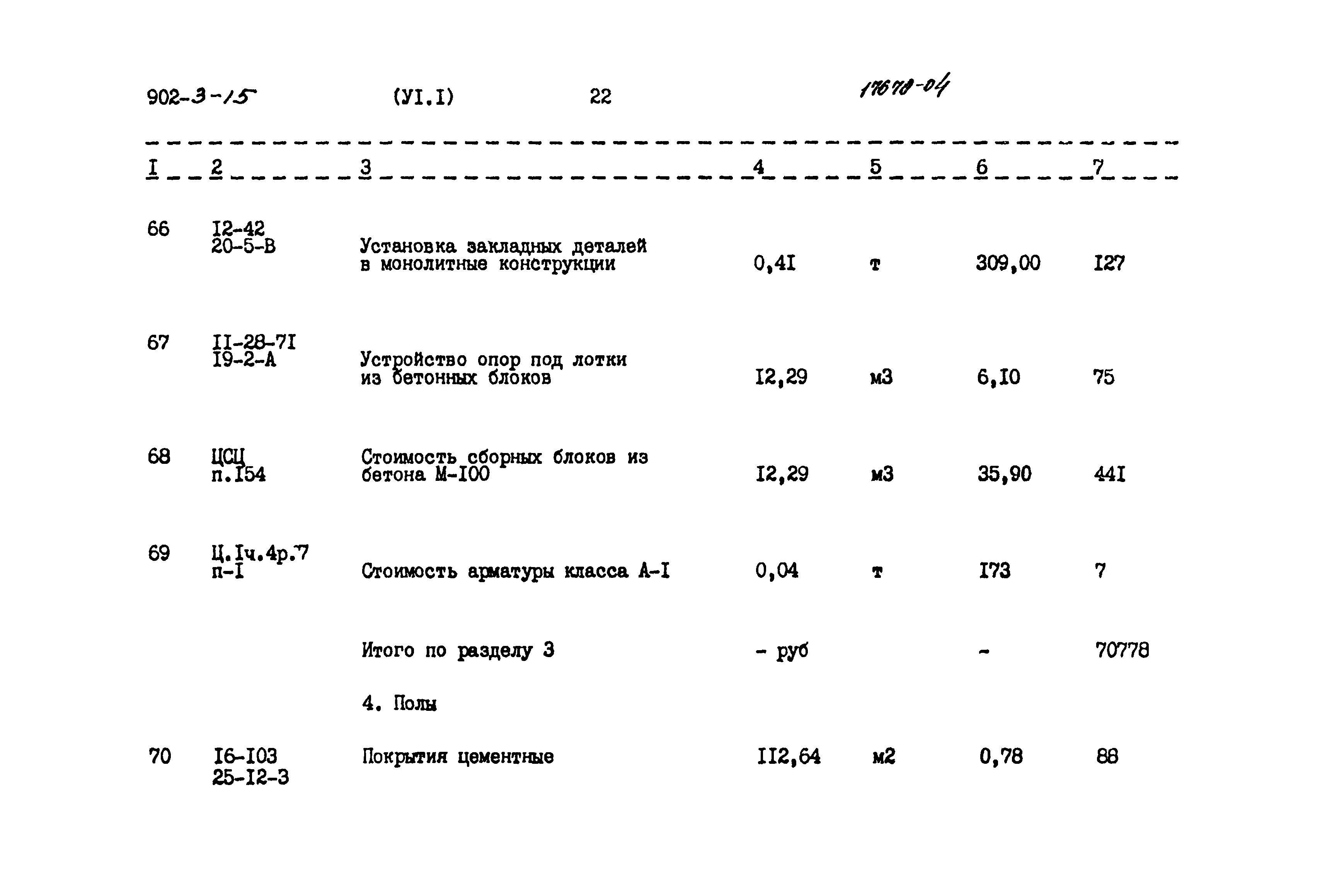 Типовой проект 902-3-15