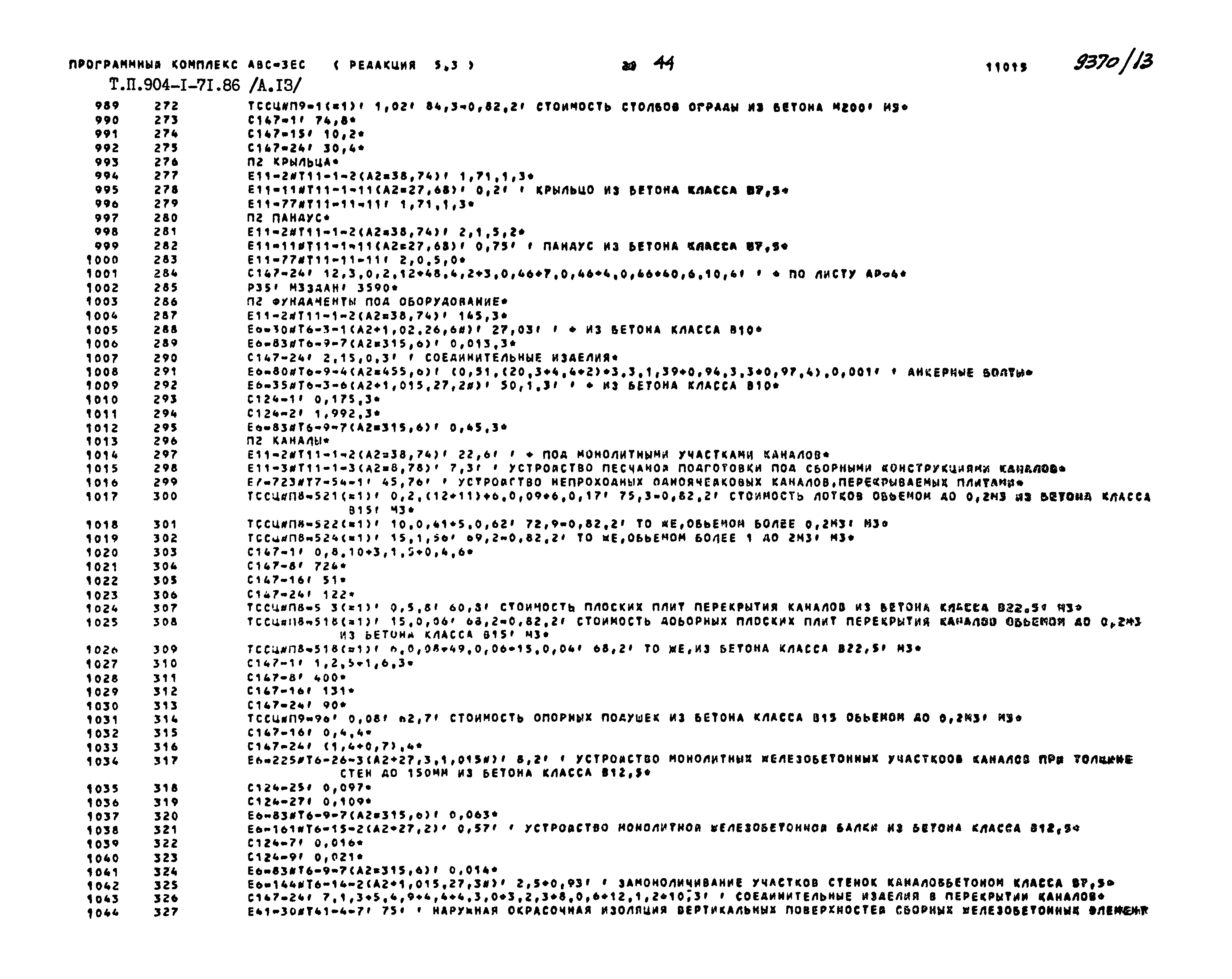 Типовой проект 904-1-71.86