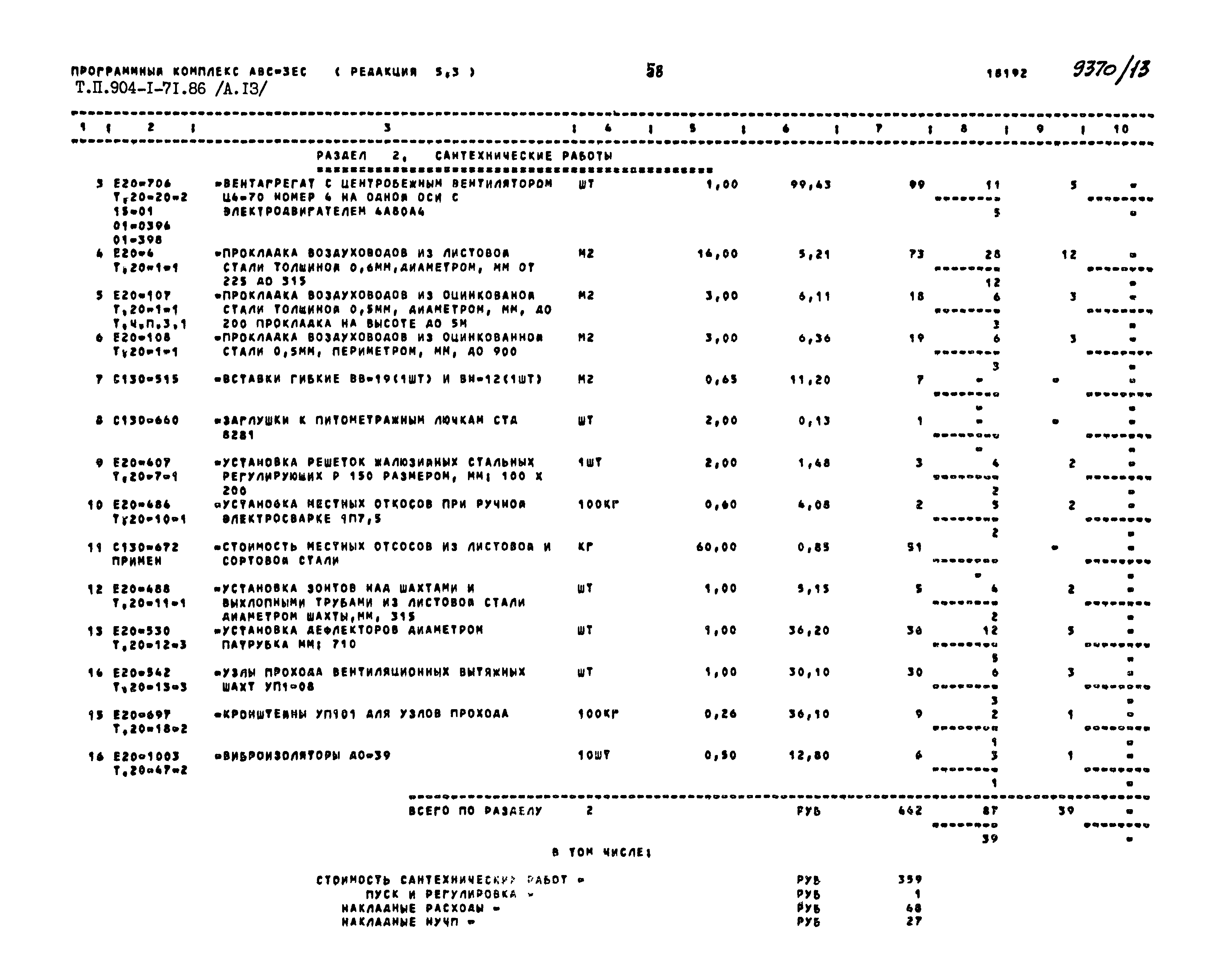 Типовой проект 904-1-71.86