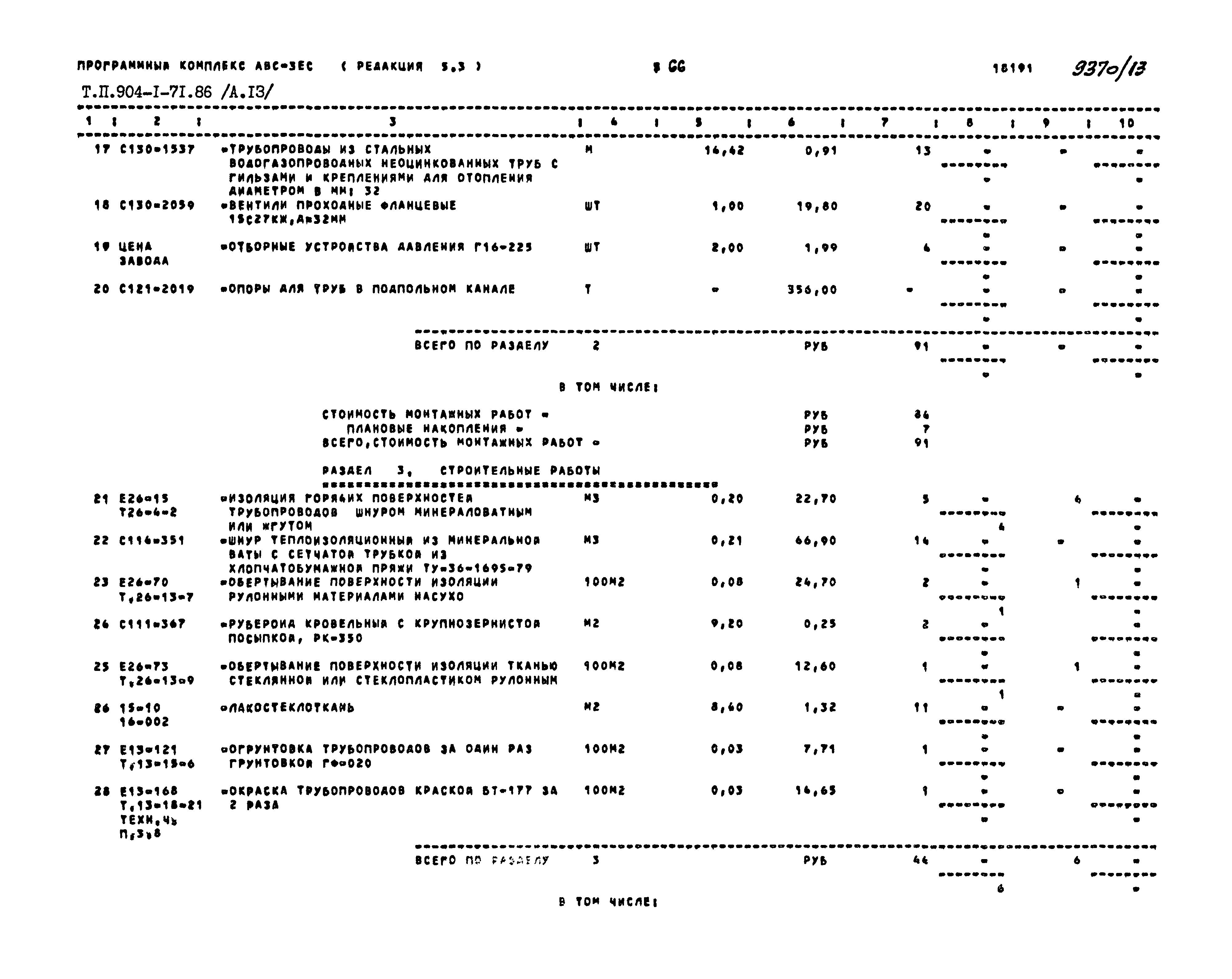 Типовой проект 904-1-71.86