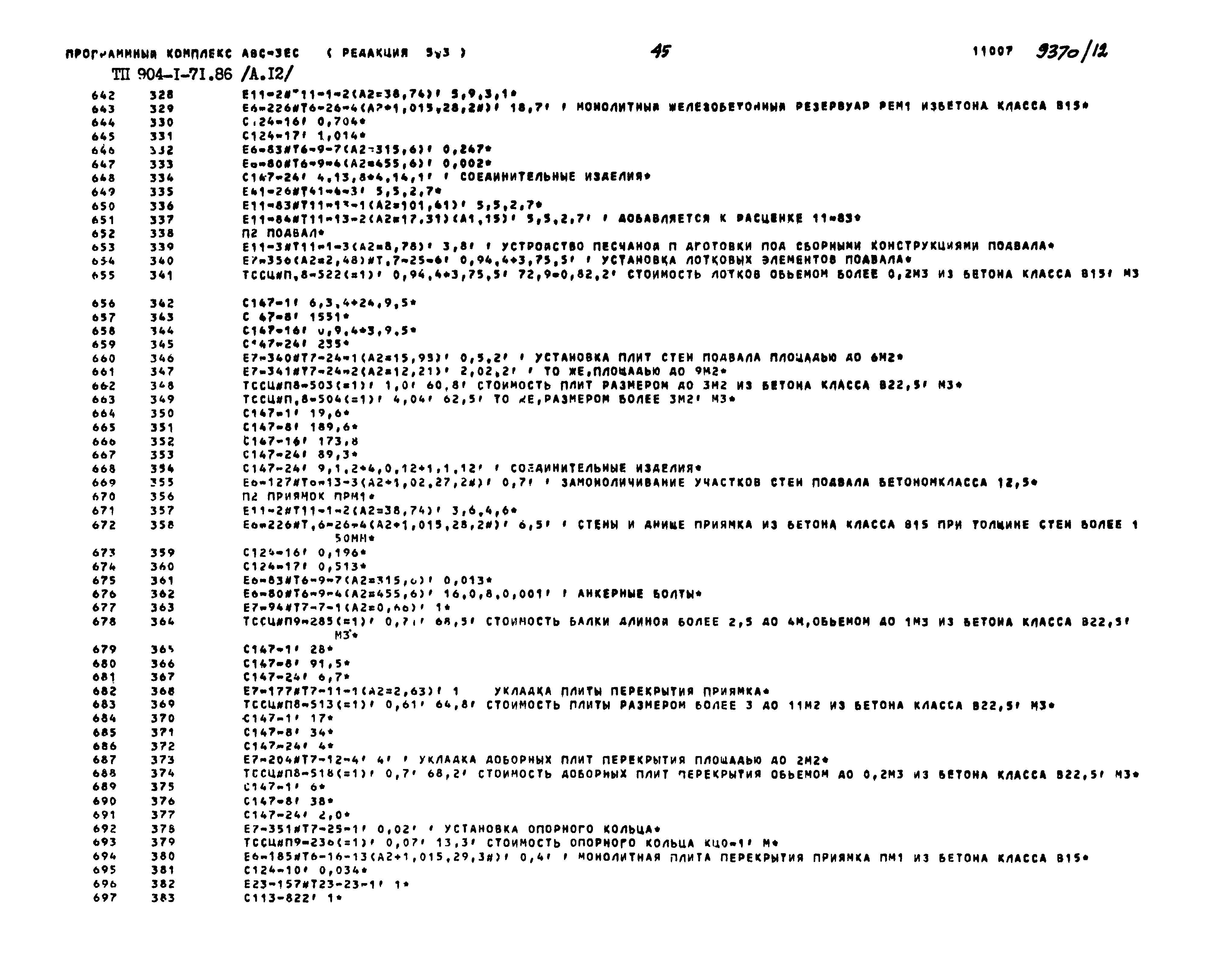 Типовой проект 904-1-71.86