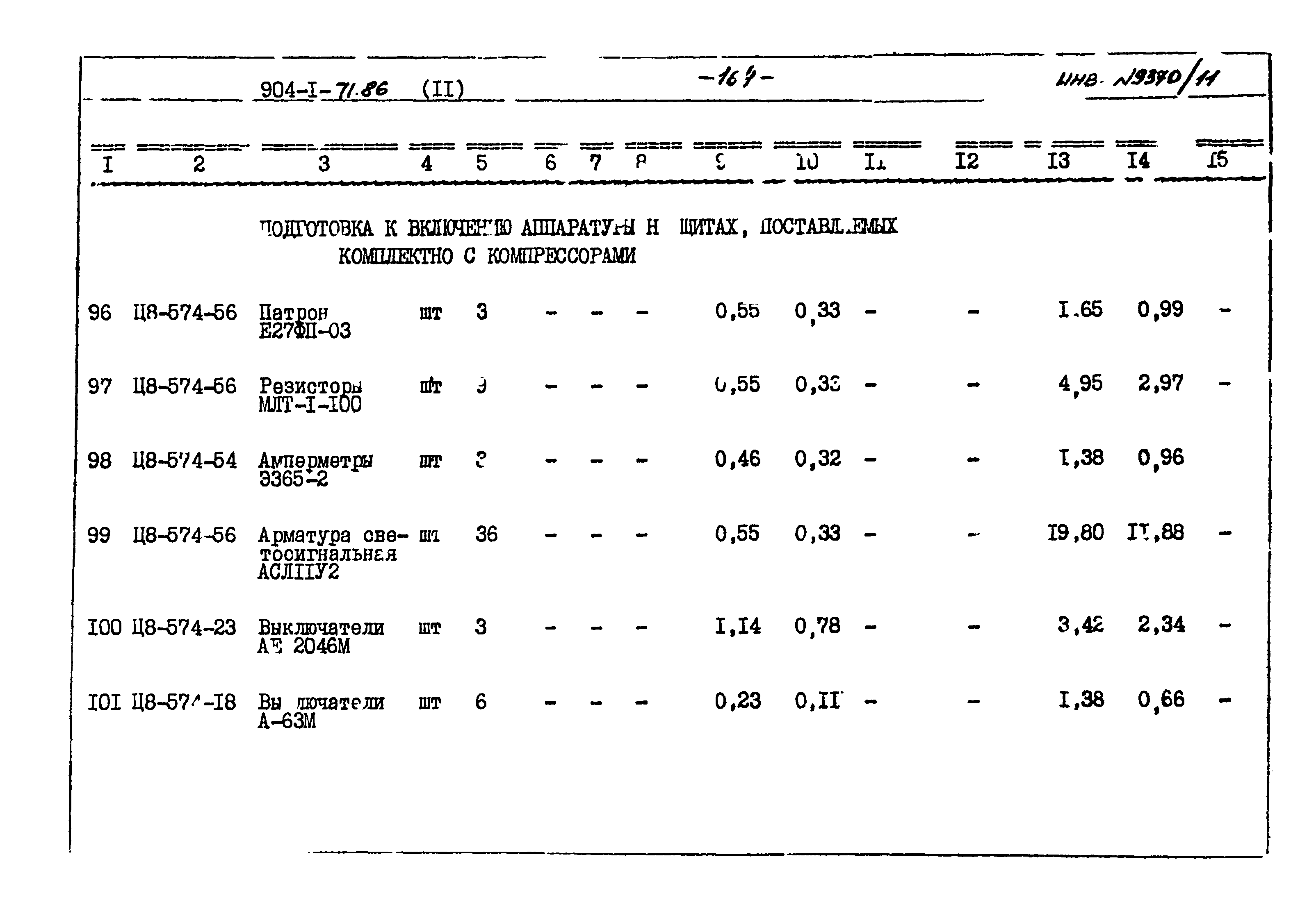 Типовой проект 904-1-71.86