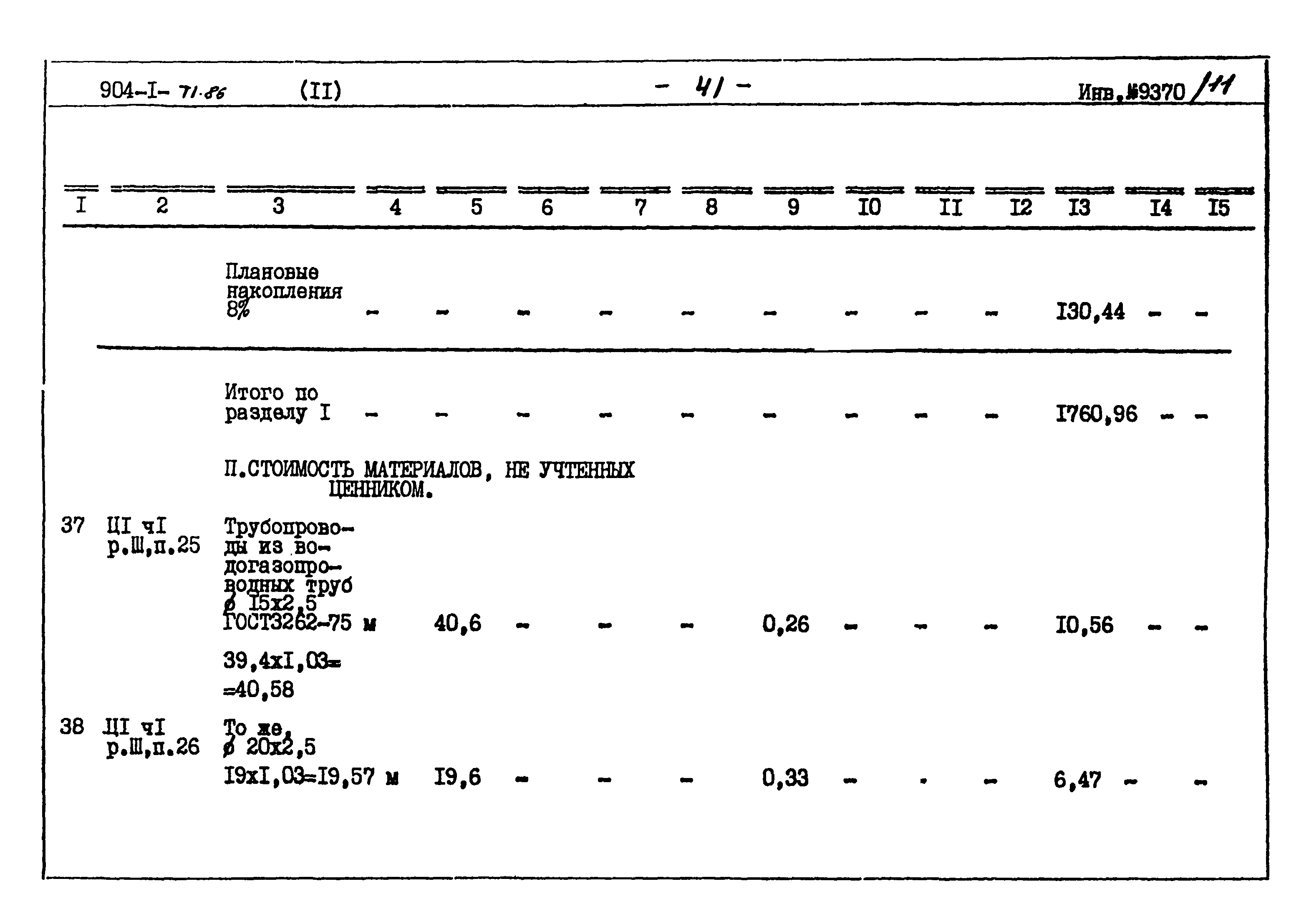Типовой проект 904-1-71.86