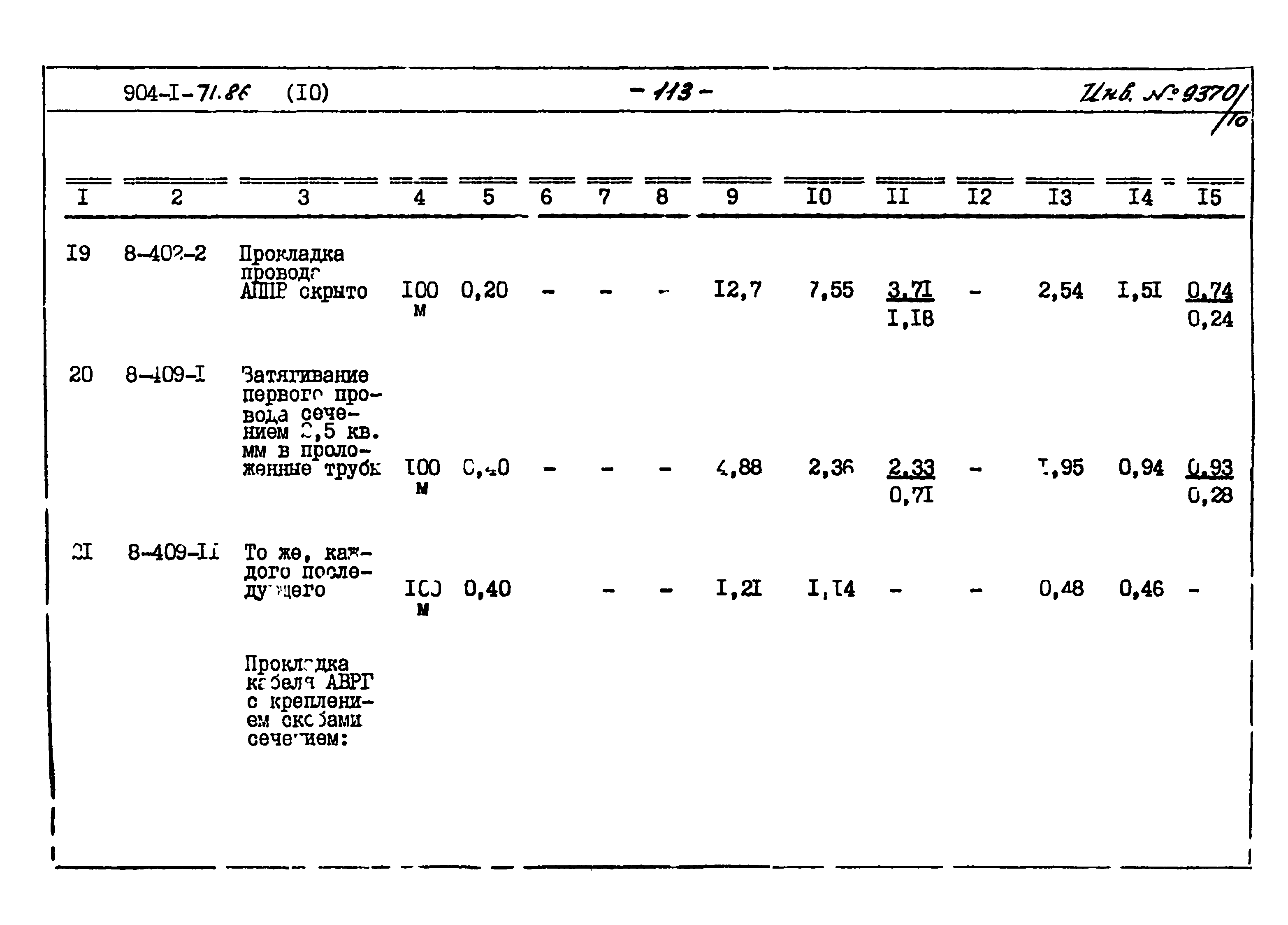 Типовой проект 904-1-71.86