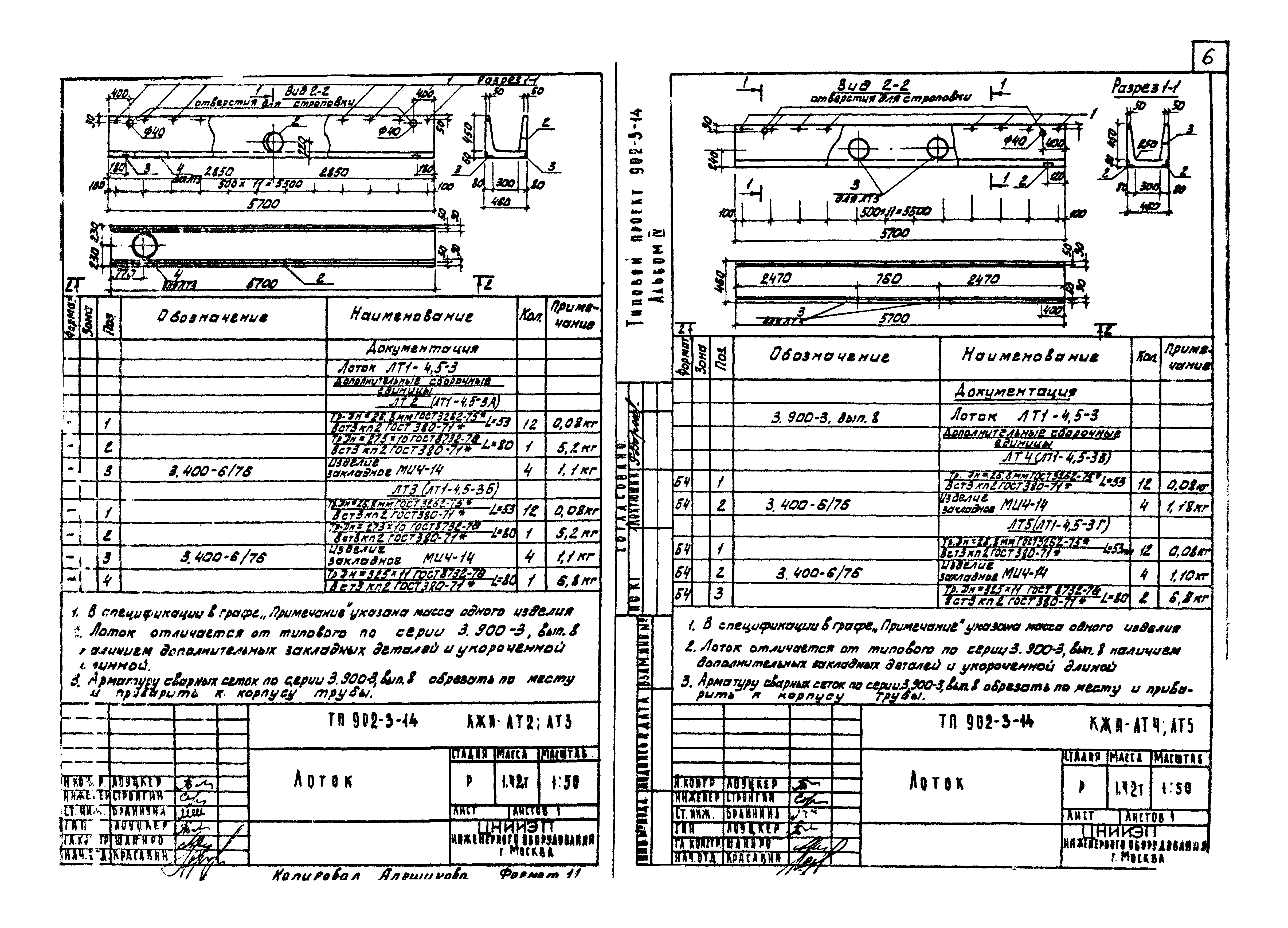 Типовой проект 902-3-14