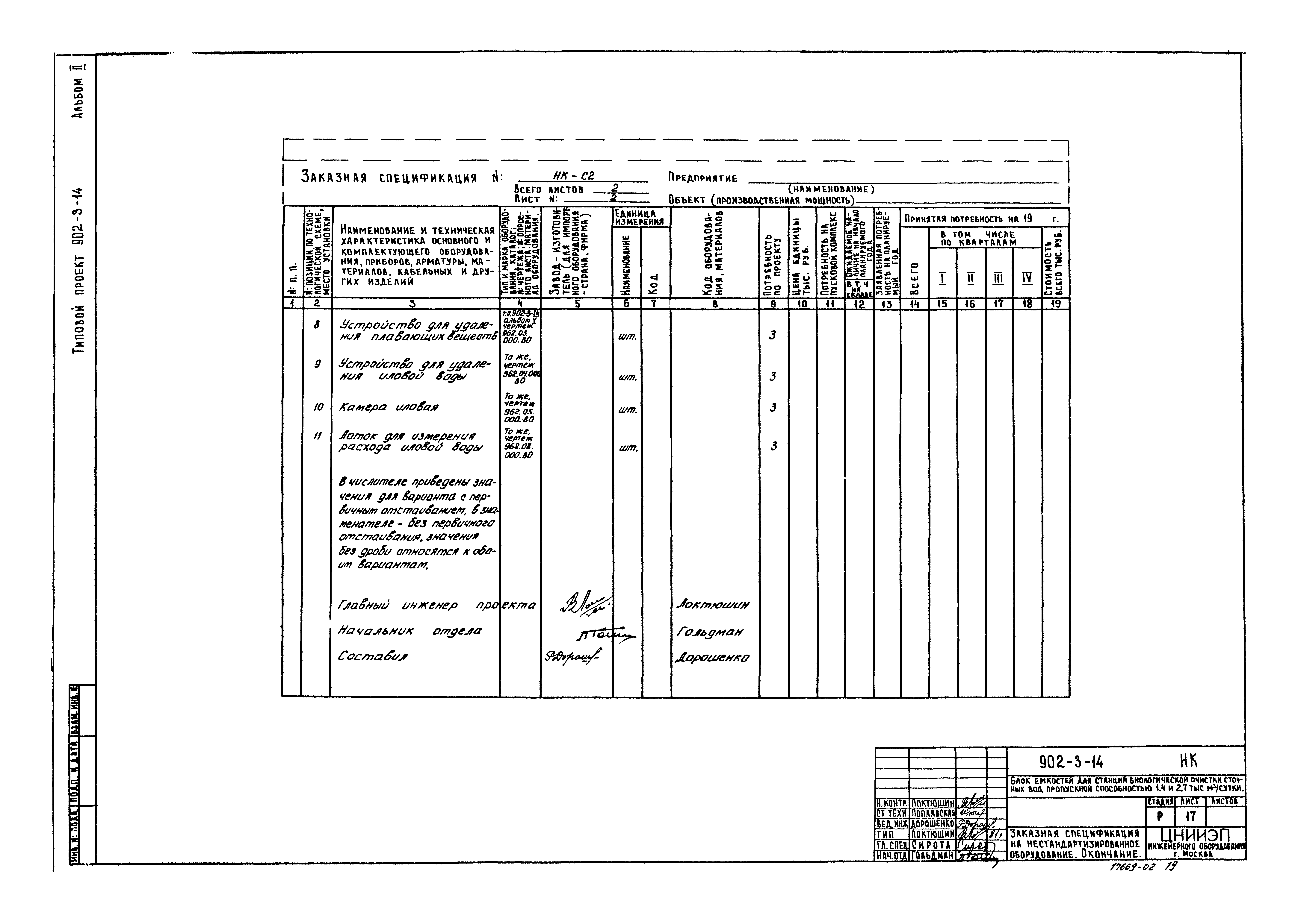 Типовой проект 902-3-14
