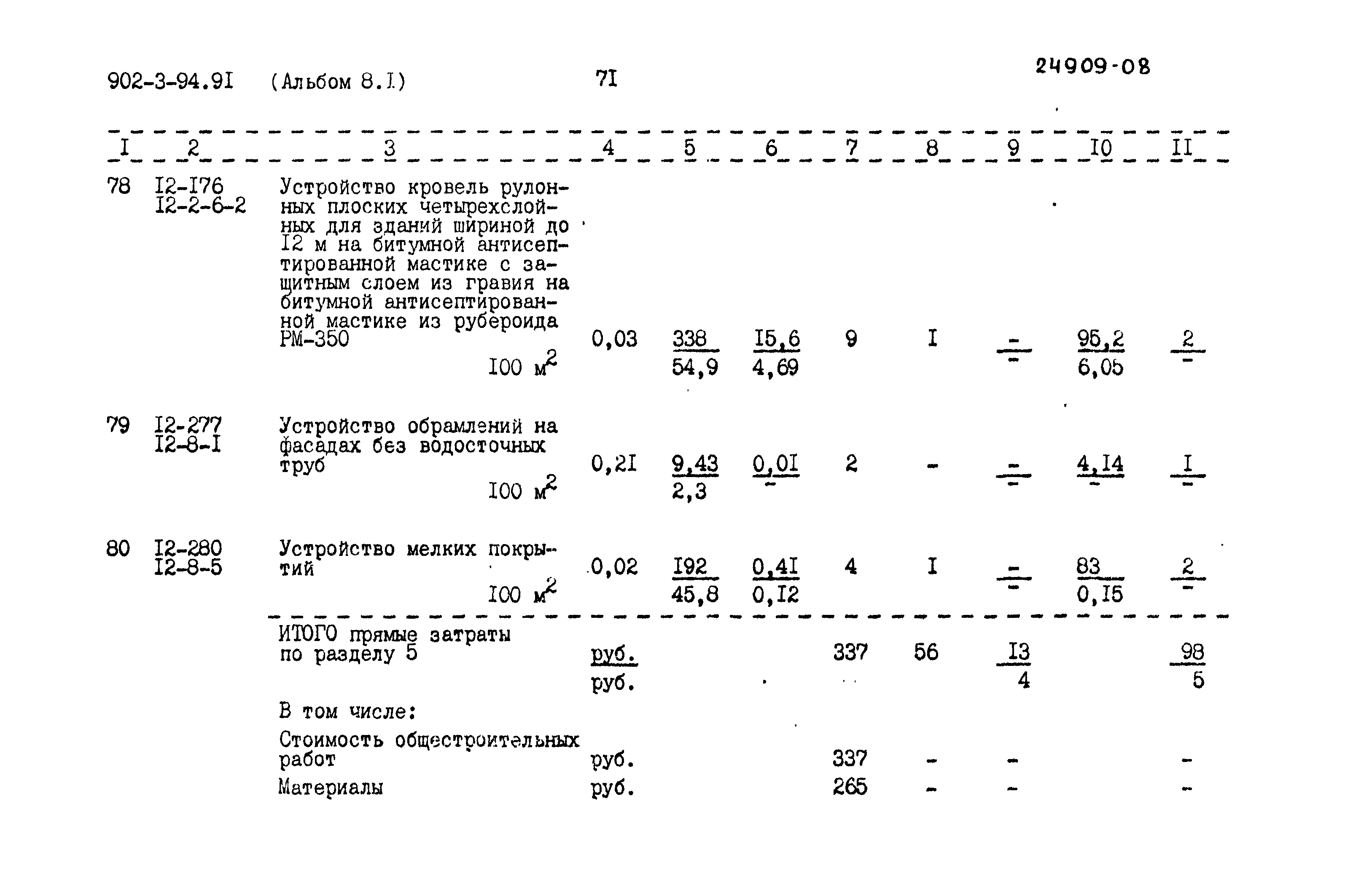 Типовой проект 902-3-94.91